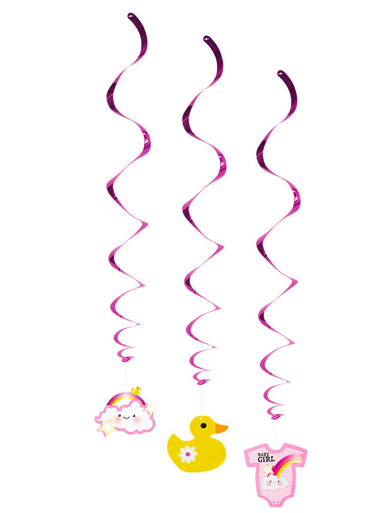Baby Girl decoratie-set