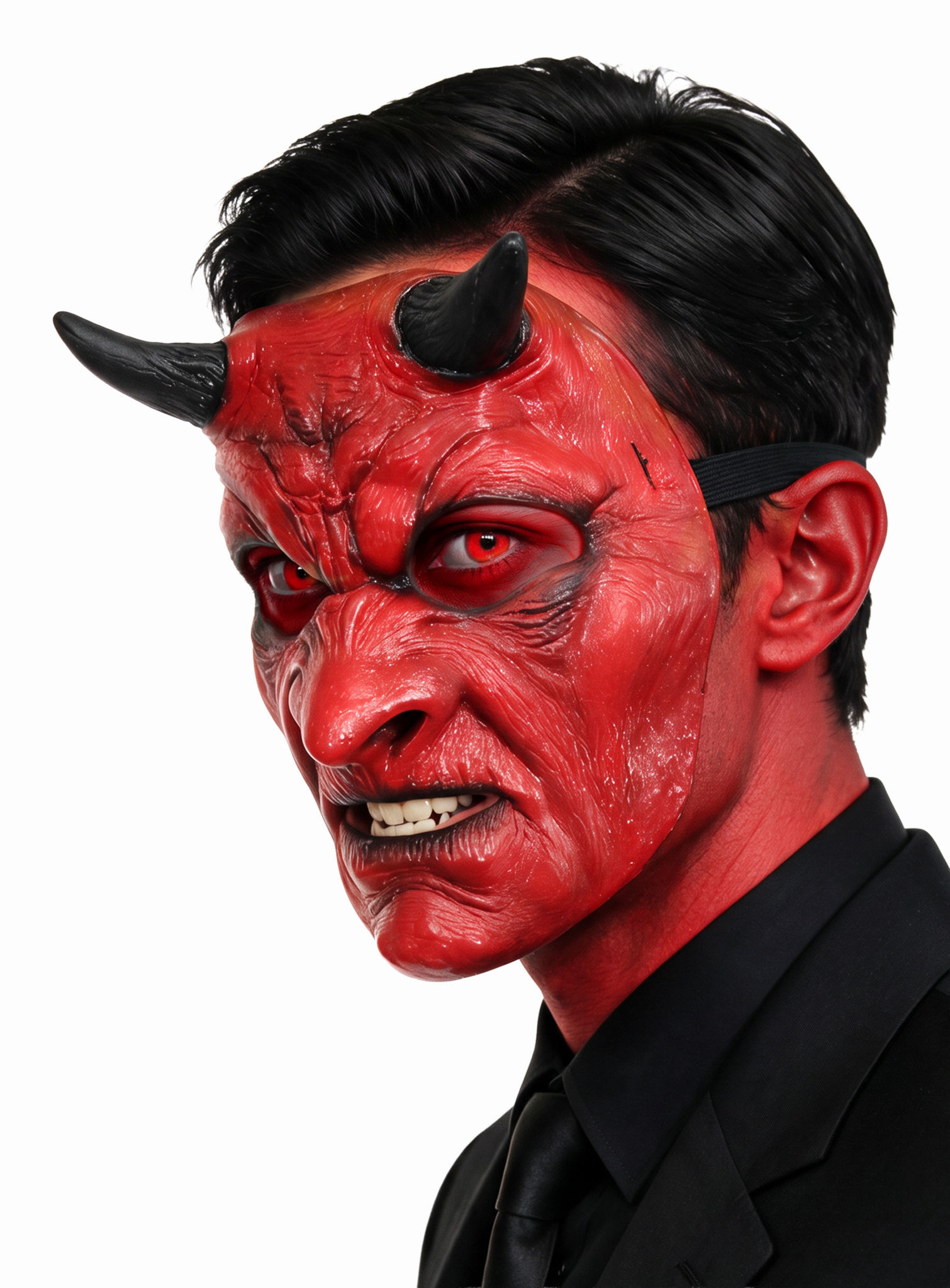 Fieser Teufel Maske des Grauens
