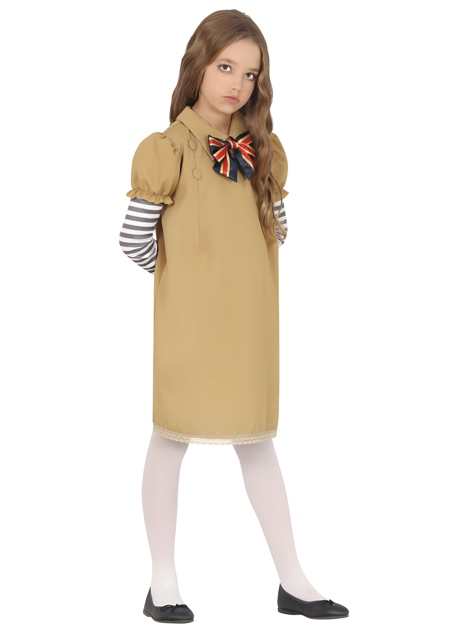 Horrorpuppe Megan Mädchenkostüm
