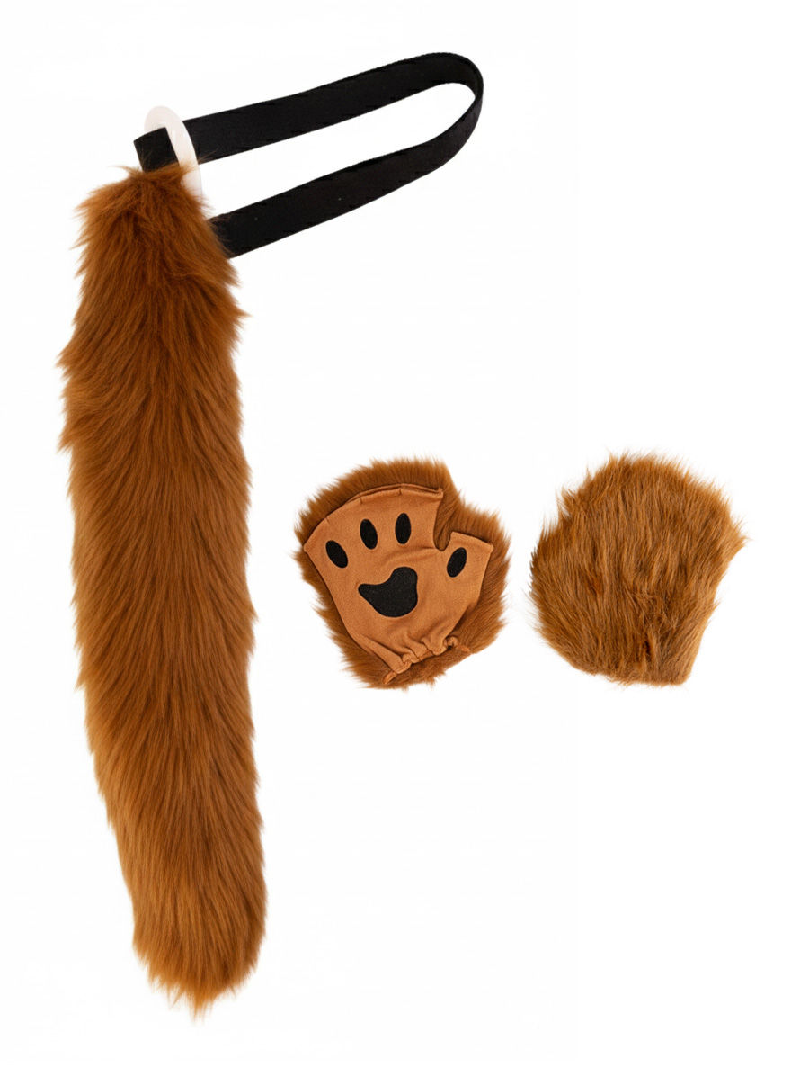 Brauner Fuchs Kostümset