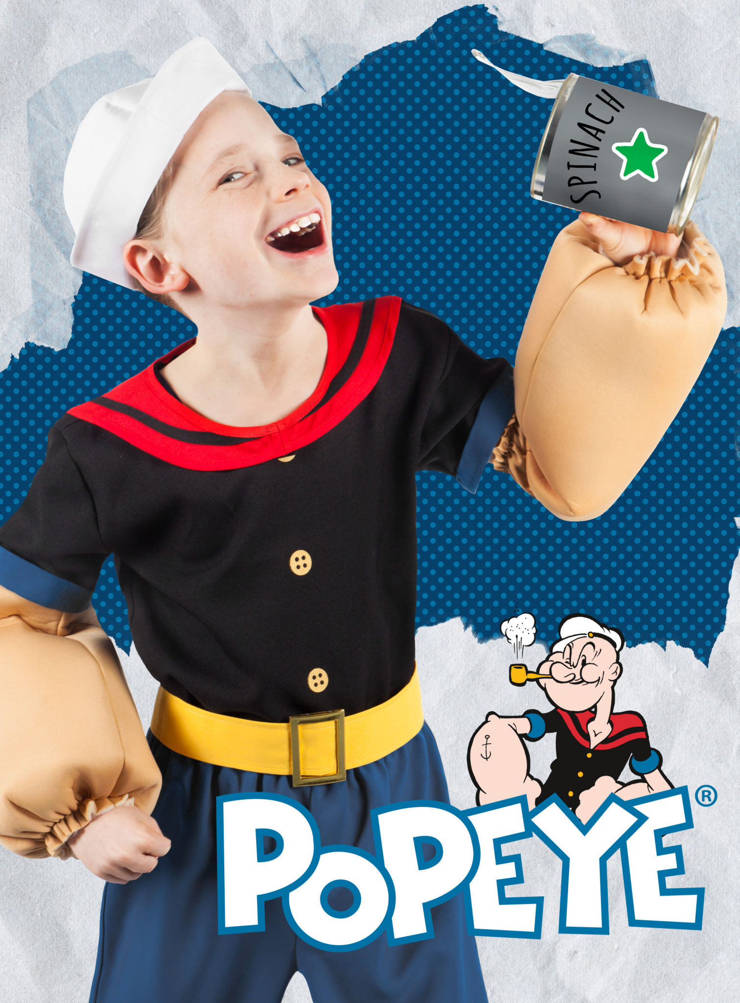 Popeye Kinderkostüm