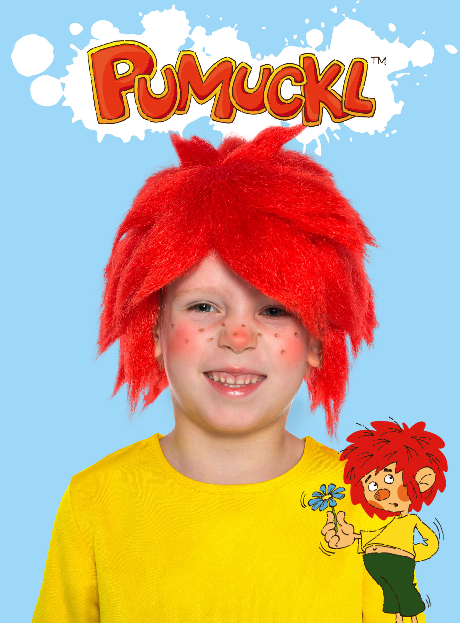Pumuckl Kinderperücke