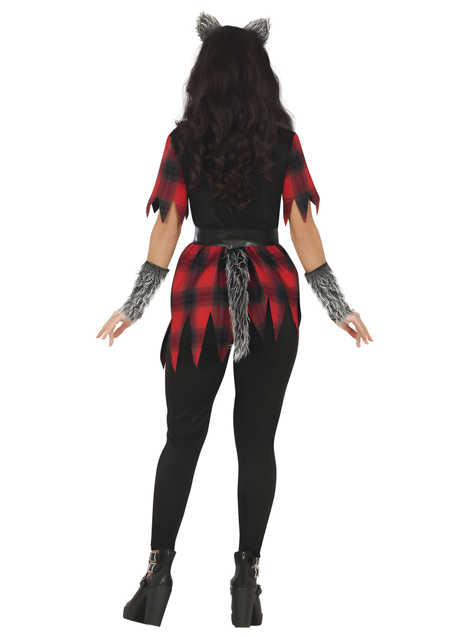Weerwolf-Halloweenkostuum voor dames