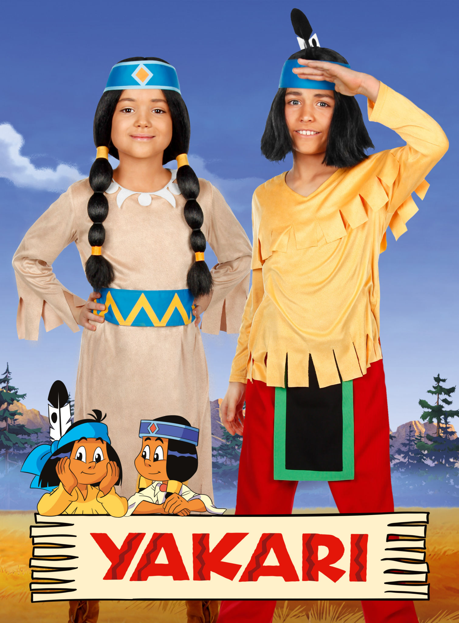Yakari Kinderperücke