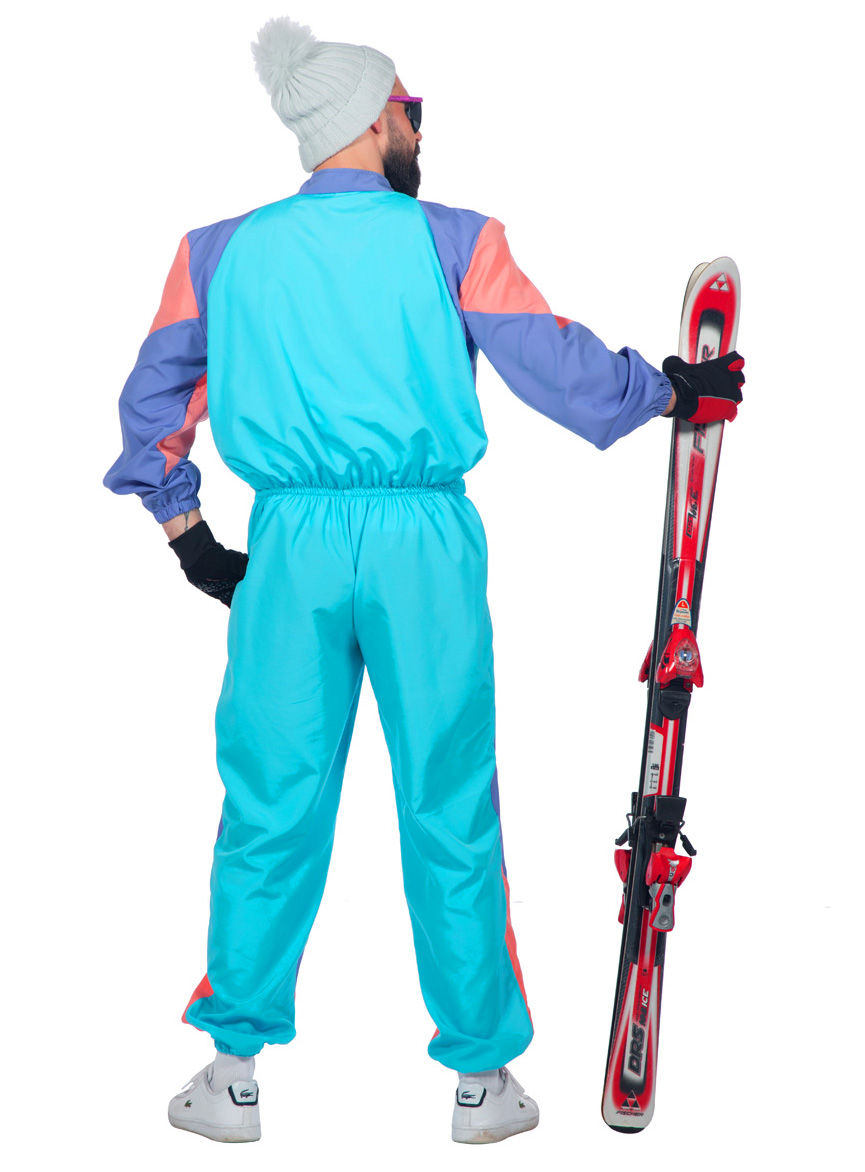 80er Skianzug Kostüm für Männer