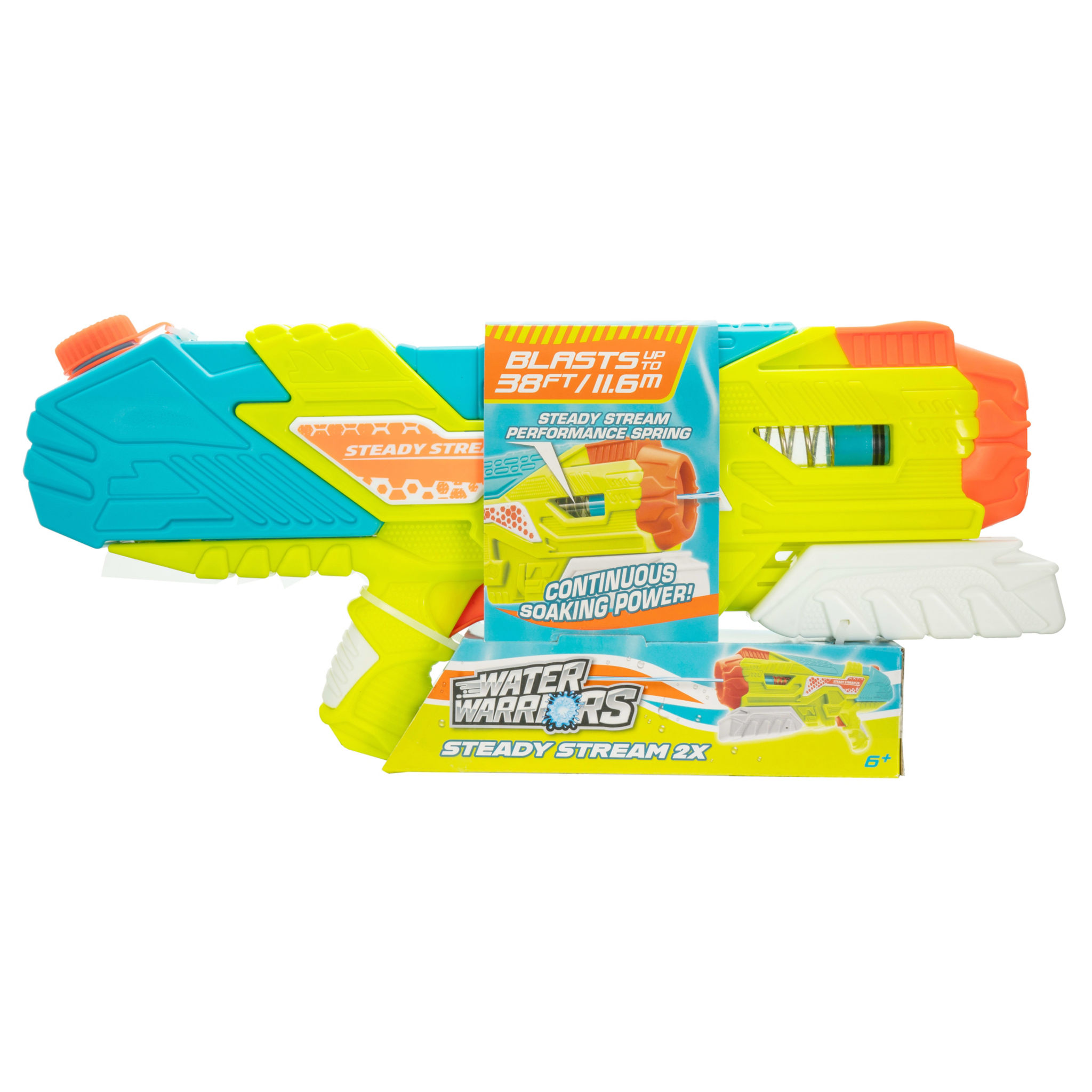 BuzzBee Water Warriors Steady Stream 2X Wasserpistole