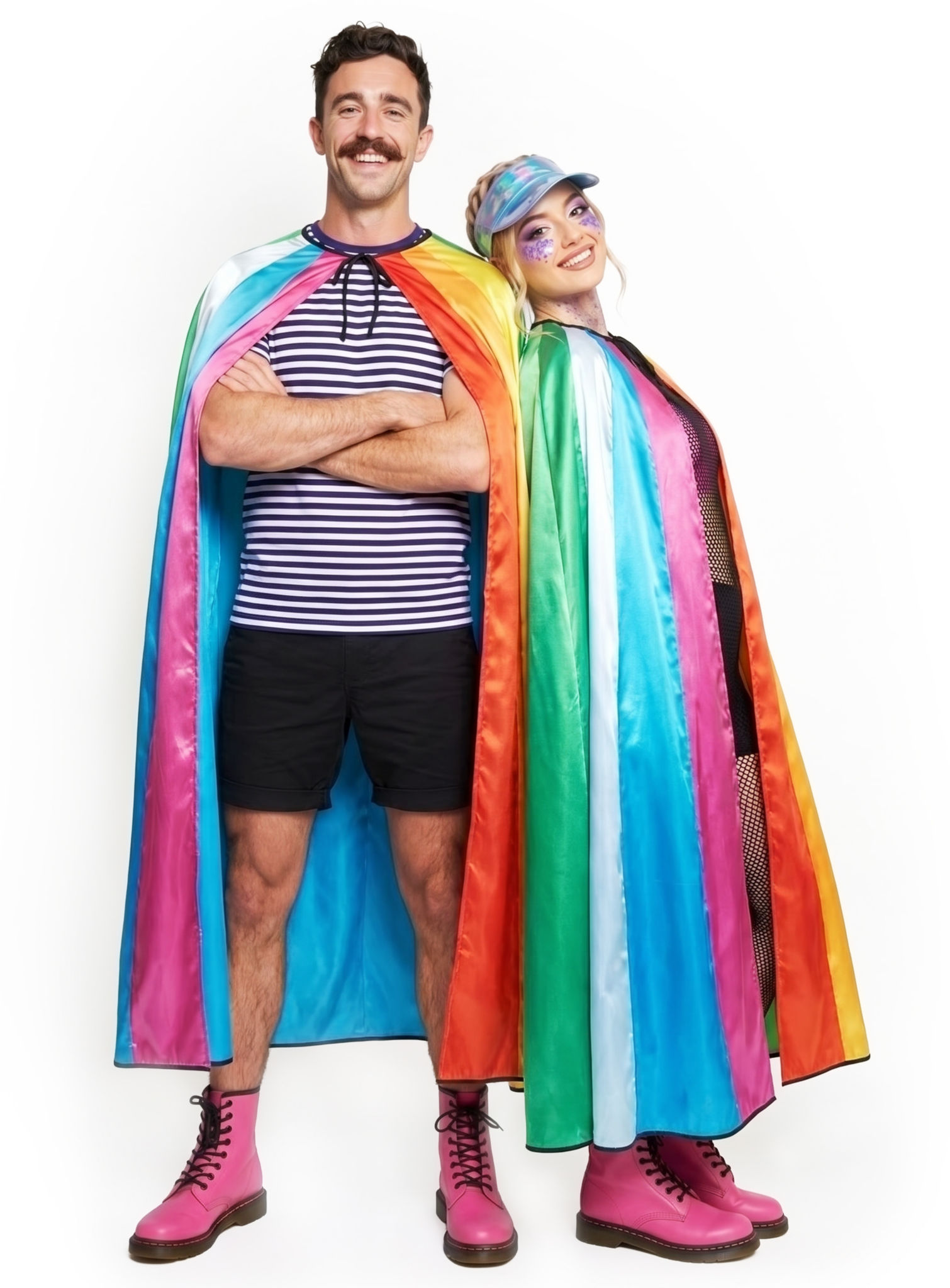 Regenbogen Umhang