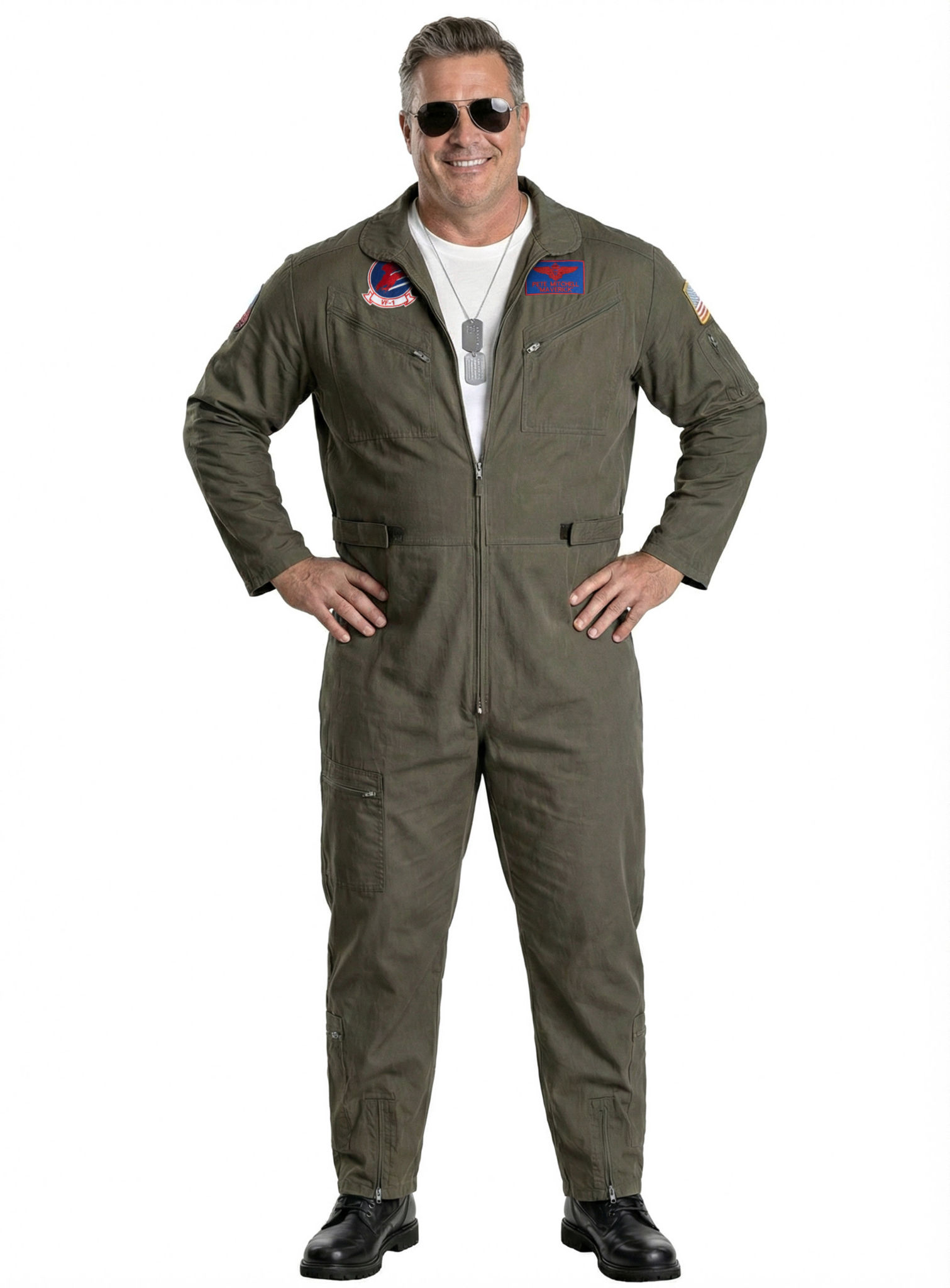 Top Gun Kostüm Overall