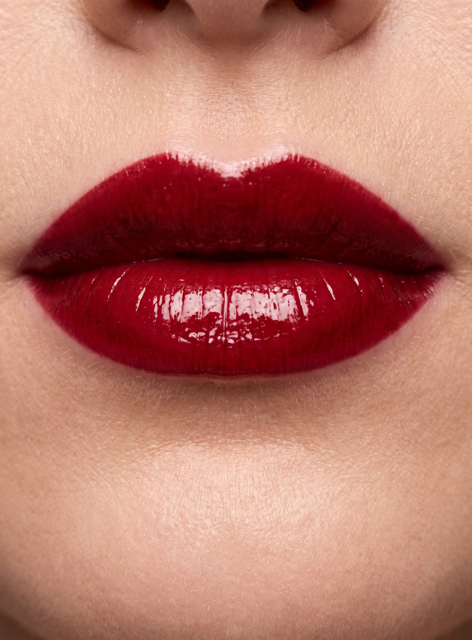 Blutiger Lipgloss