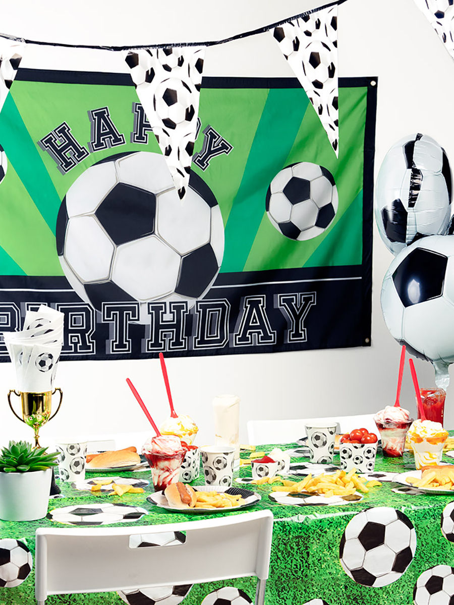 Fußball Pappteller 6 Stück