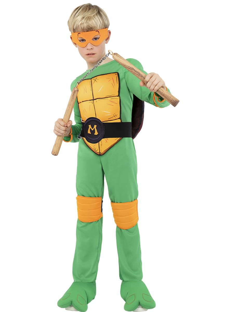 Teenage Mutant Ninja Turtles – Michelangelo Kostüm für Kinder