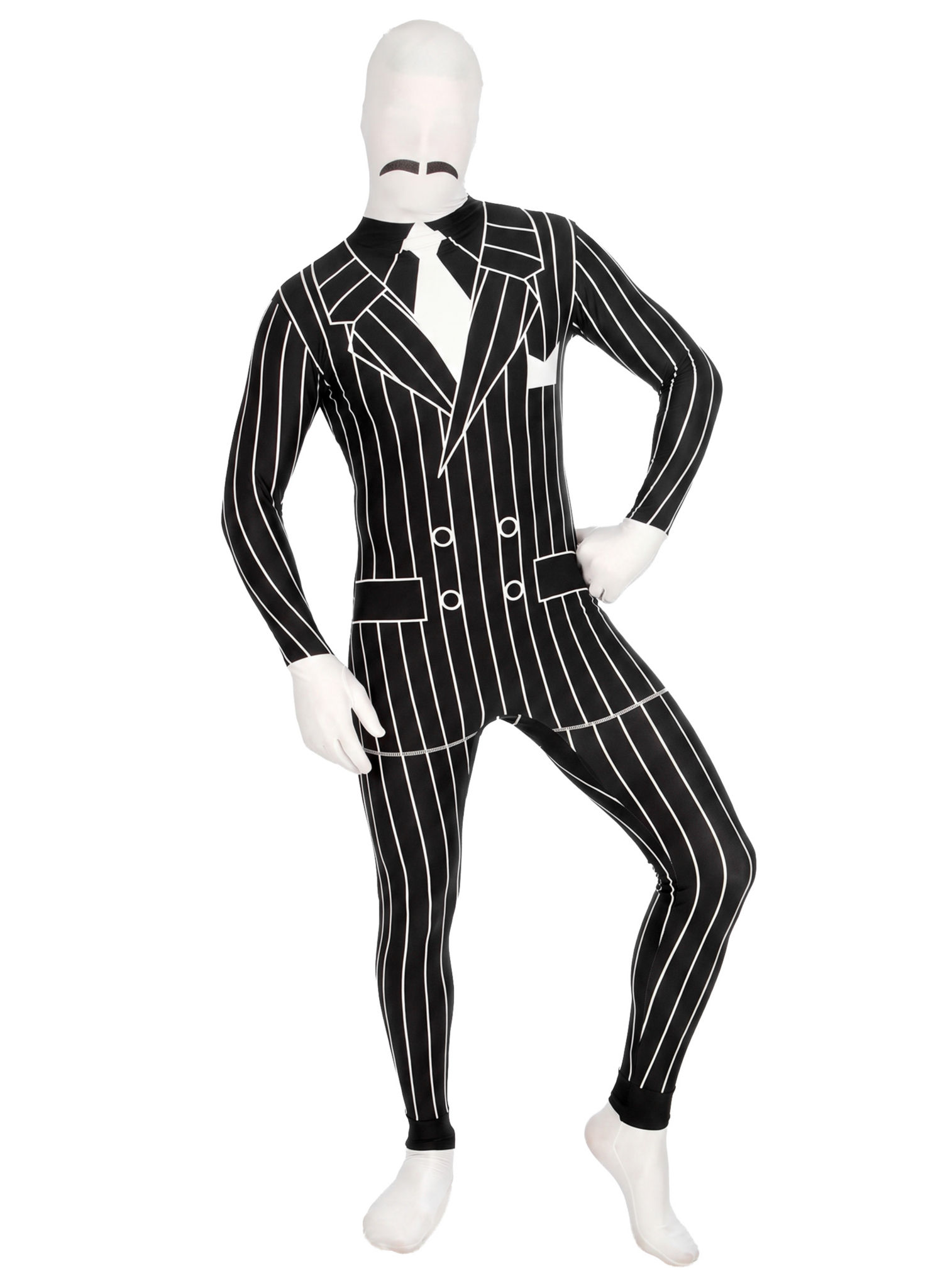 Morphsuit Gangster Ganzkörperkostüm