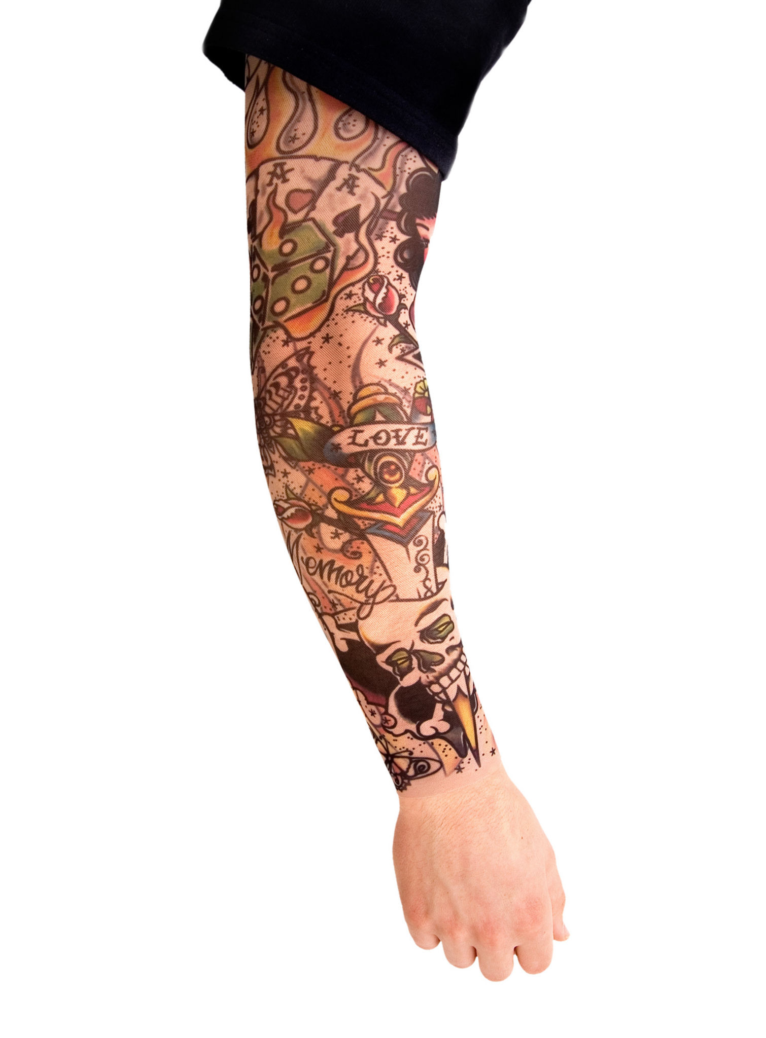 Zocker Tattoo Skin Ärmel