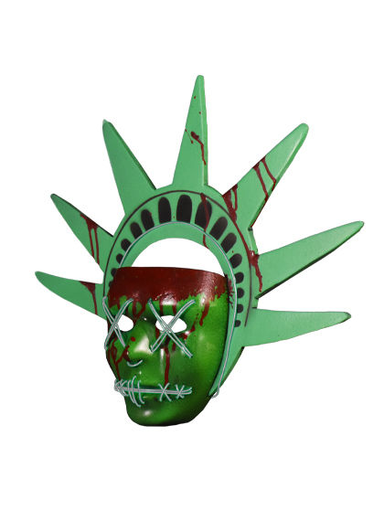 The Purge Lady Liberty Maske