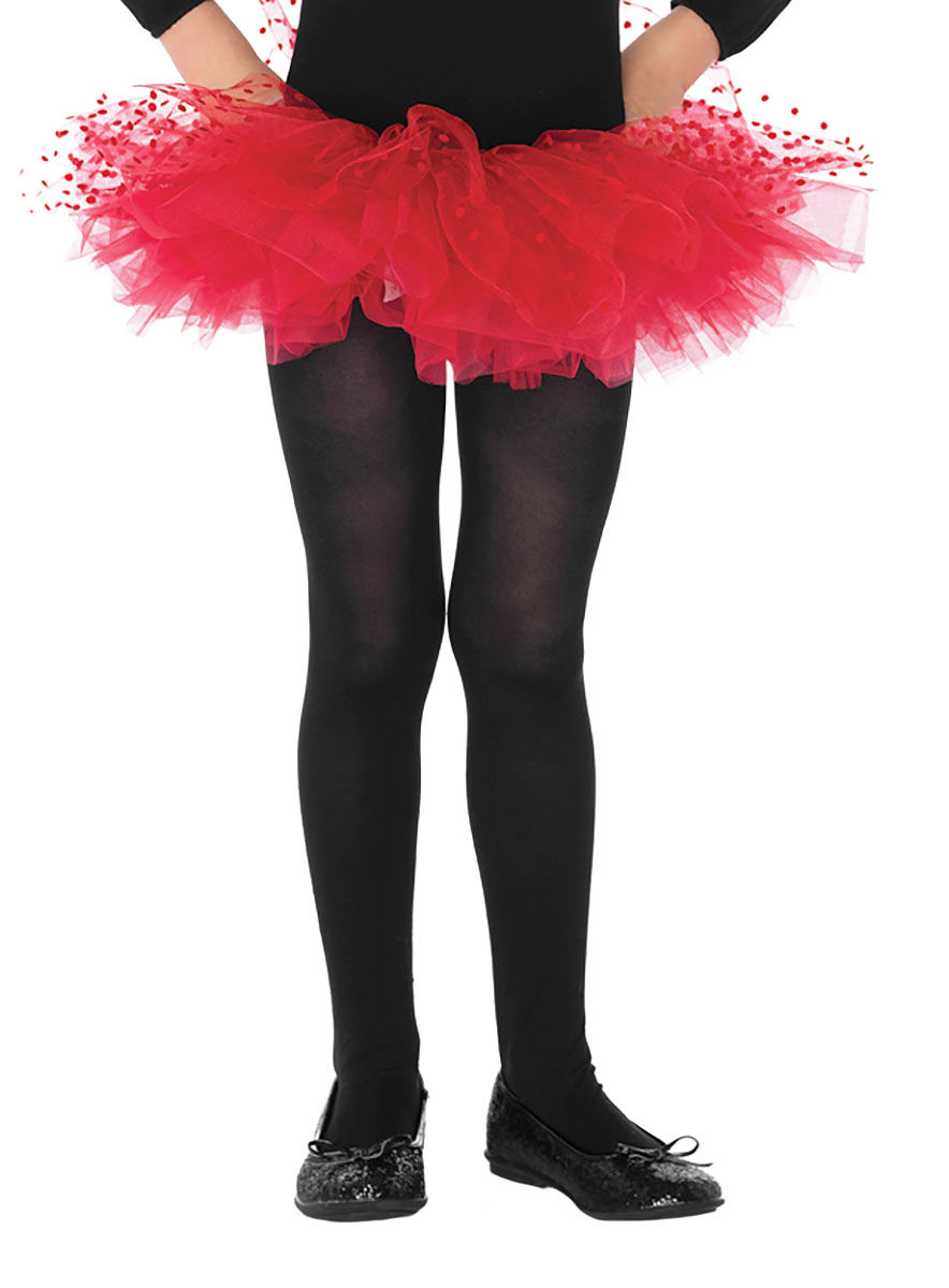 Pünktchen Tutu für Kinder rot