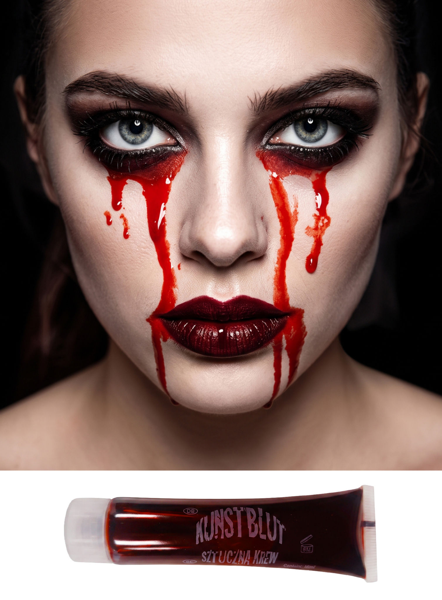 Kunstblut Tube 30 ml – leicht abwaschbar