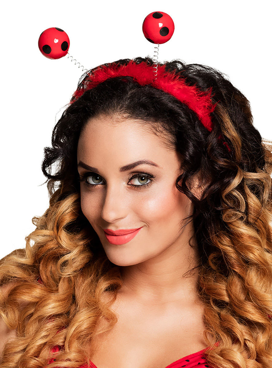 Lieveheersbeestje haarband