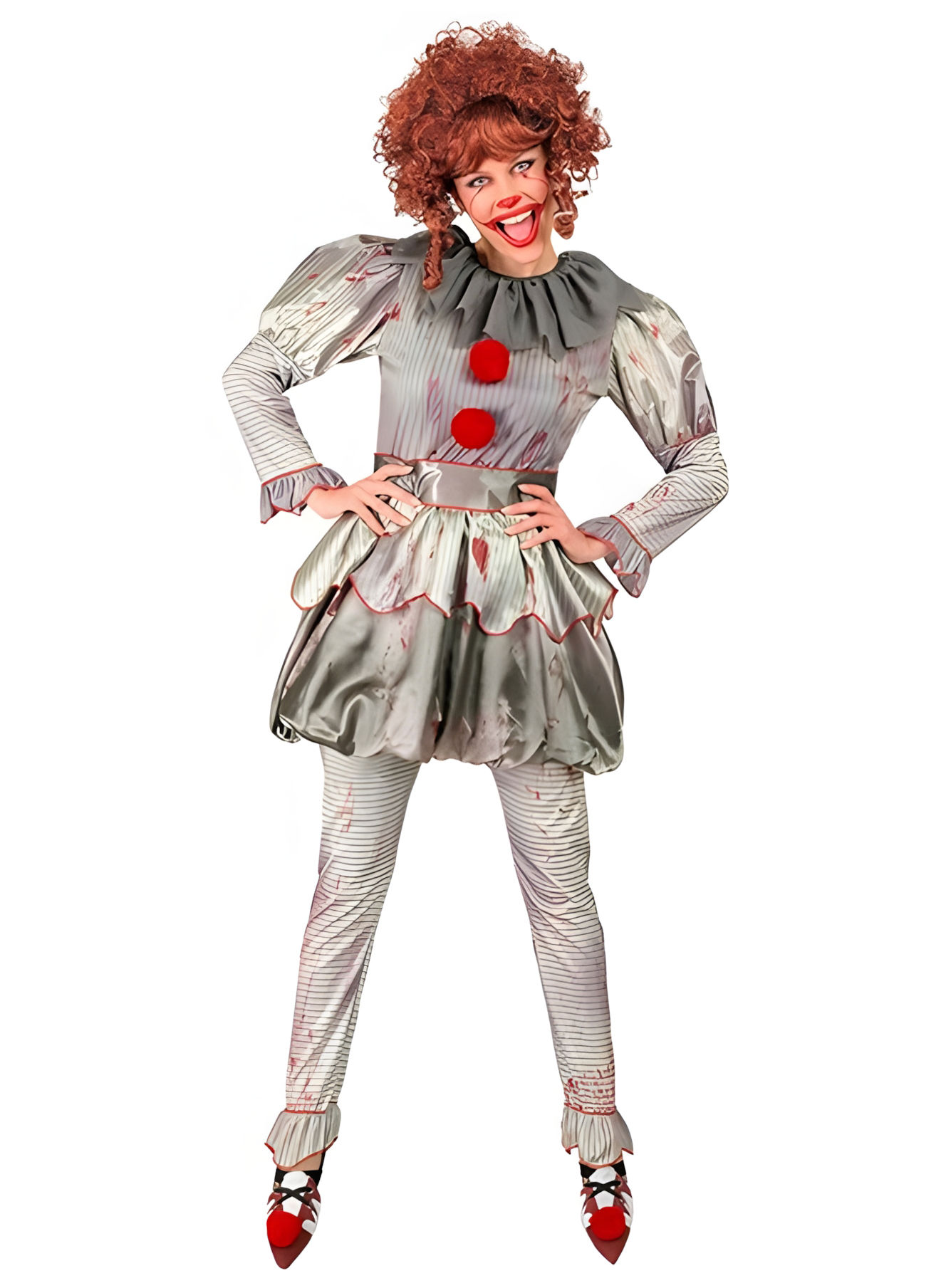 Killer Clown-dameskostuum