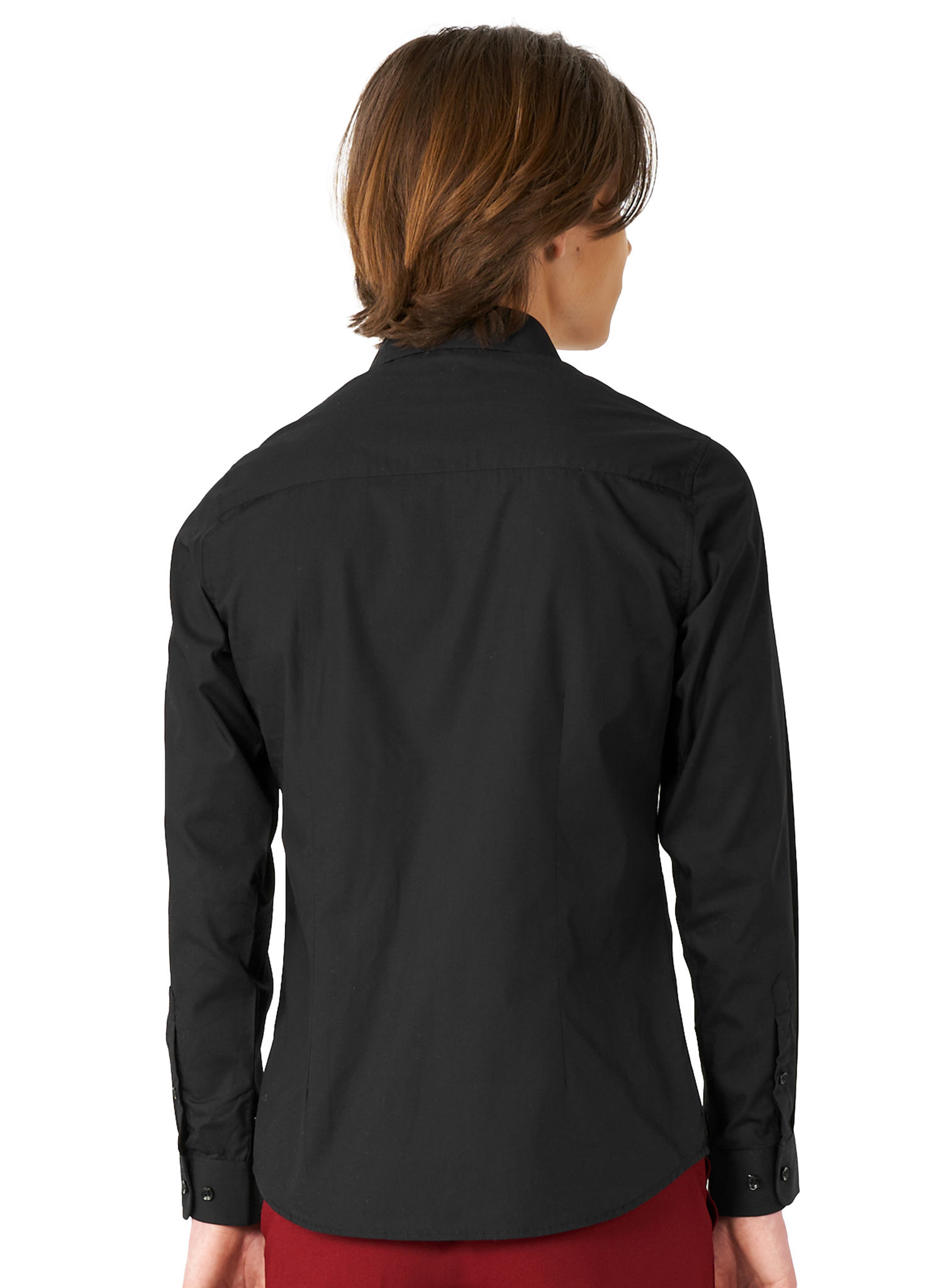 OppoSuits Teen Black Knight Hemd für Jugendliche
