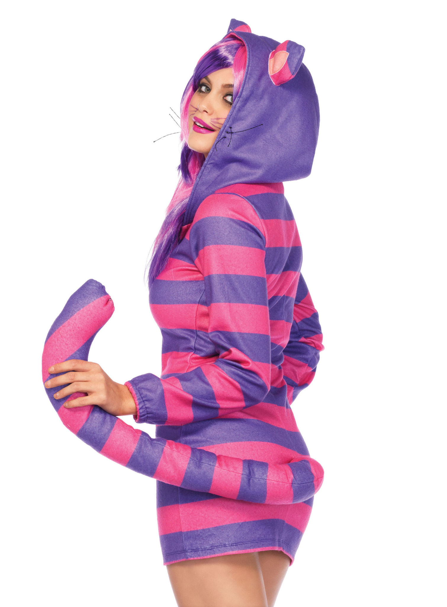 Grinsekatze Hoodie Dress