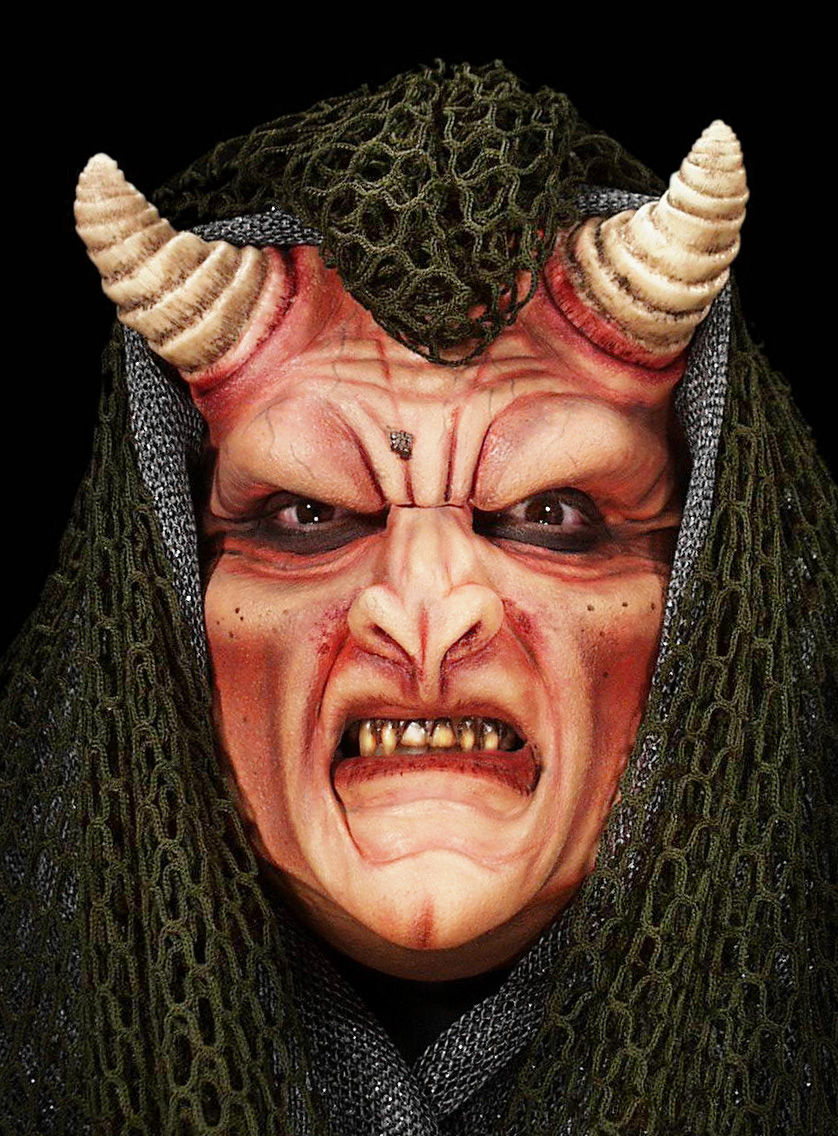 Special FX Dämon Maske aus Schaumlatex