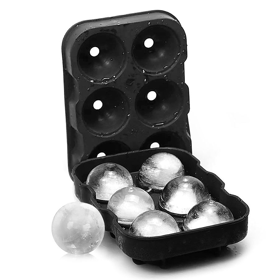 Riesen Quader und Kugel Eiswürfelform Set 12-fach