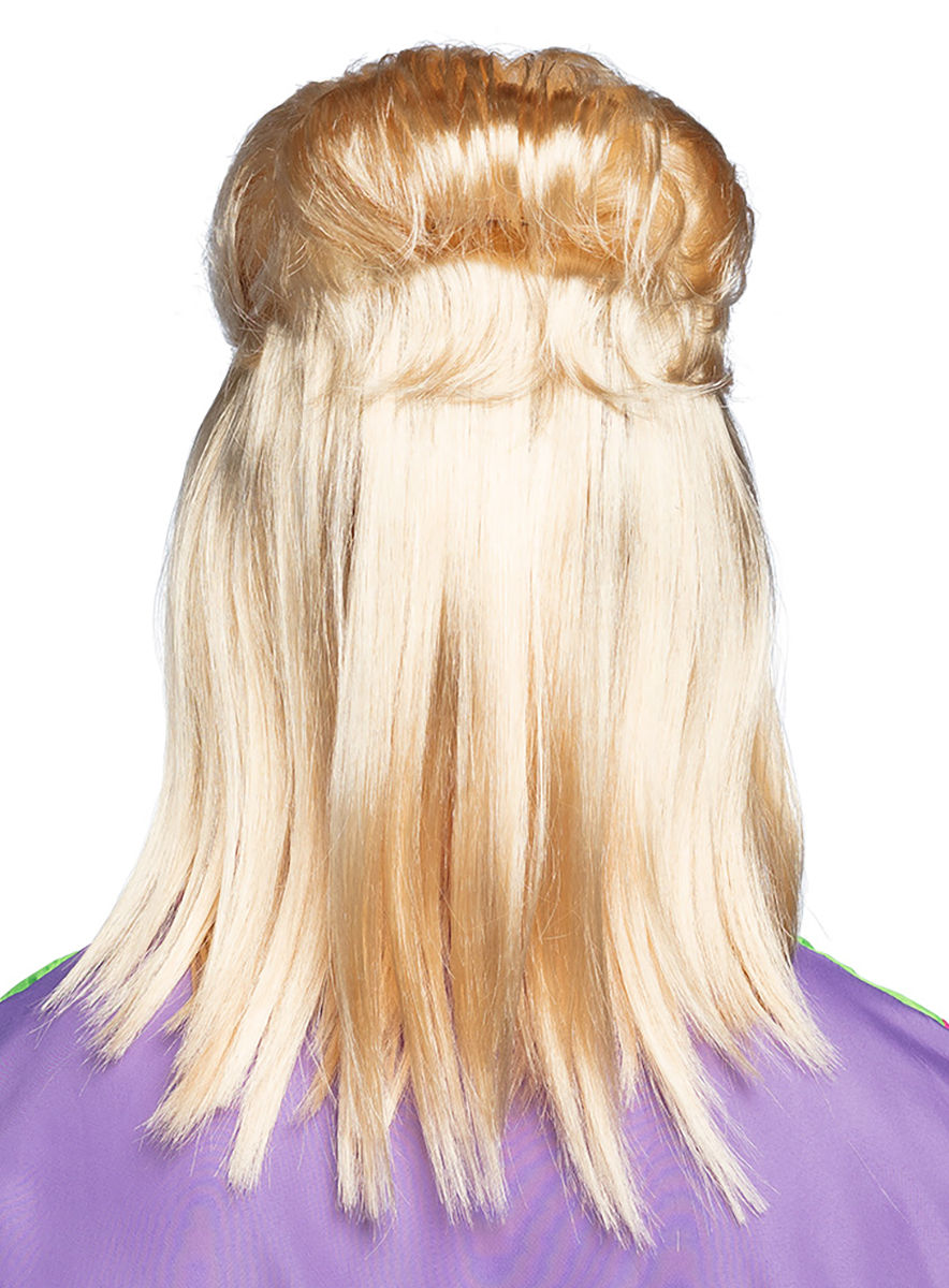 80er Vokuhila blond