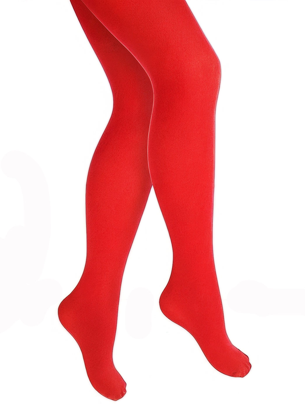 Blickdichte Strumpfhose Kinder rot