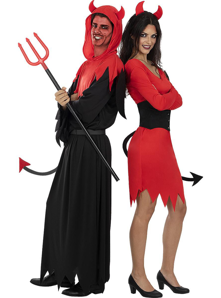 Teufel Kapuzengewand