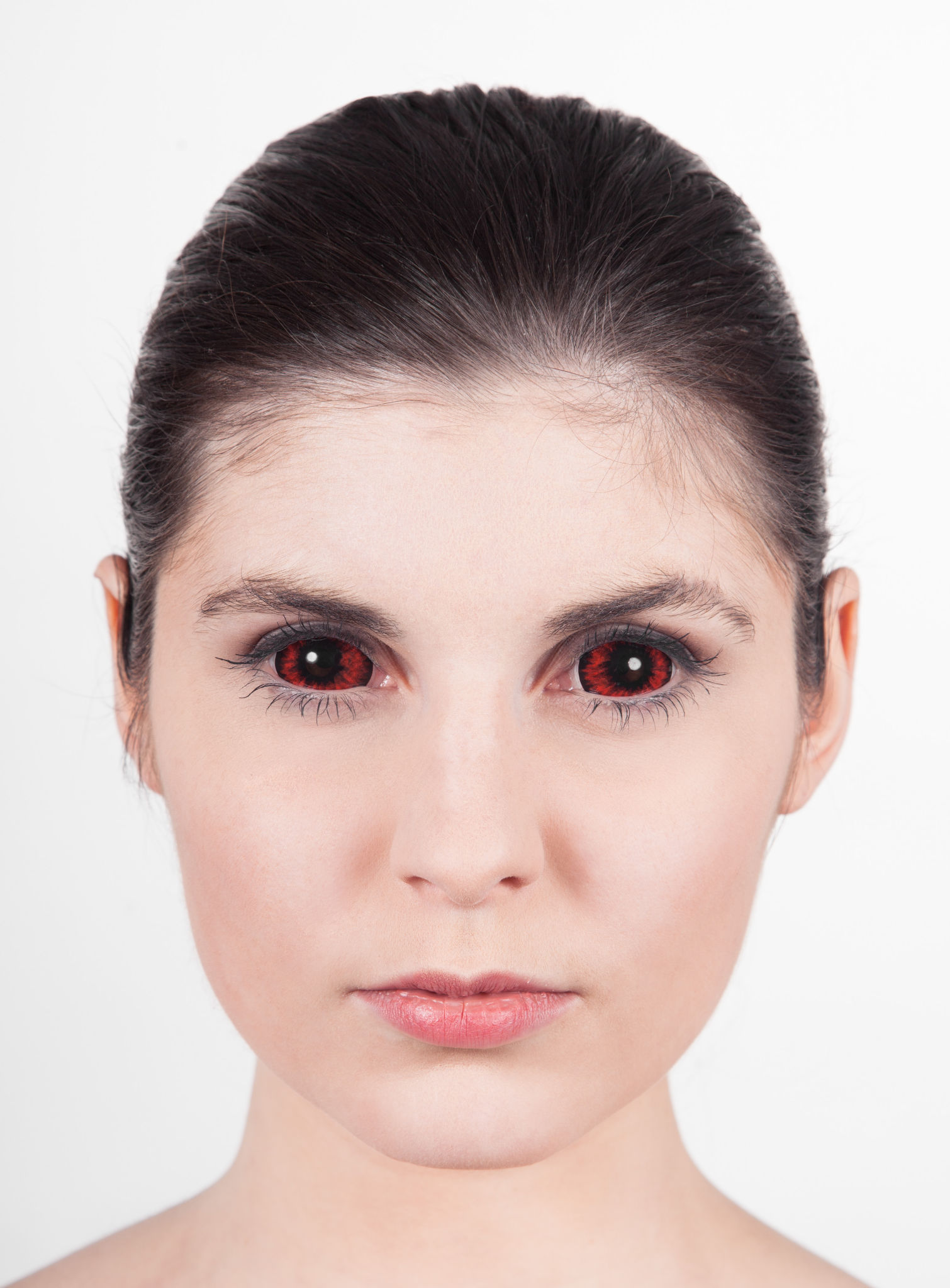 Sclera rot Kontaktlinsen