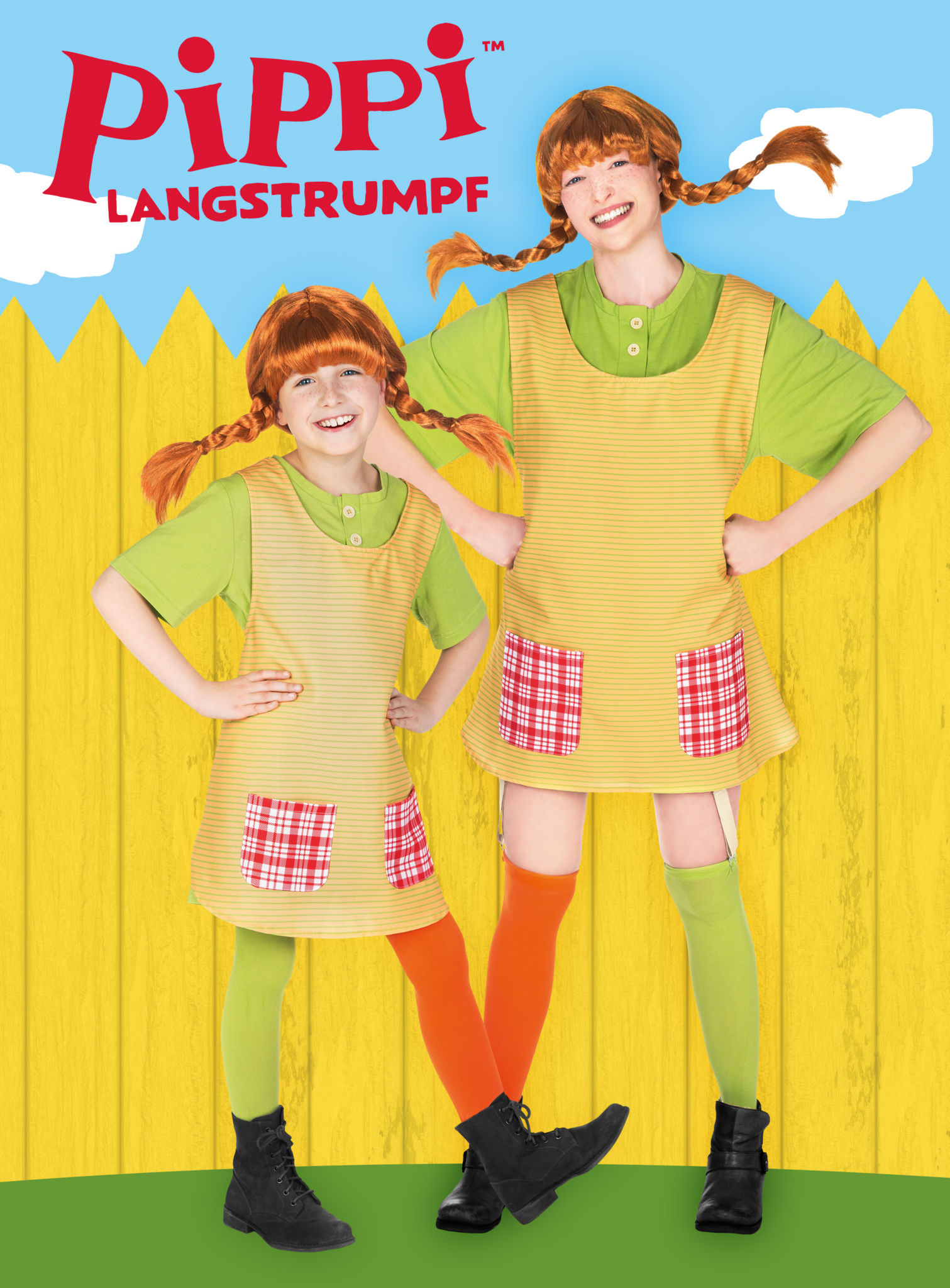 Pippi Langstrumpf Strümpfe