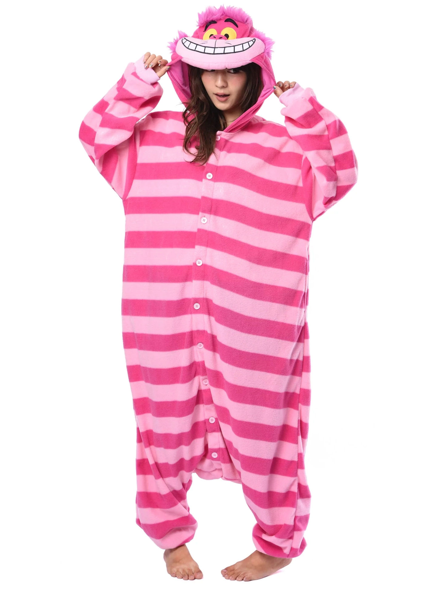 Grijnskat Kigurumi Kostuum