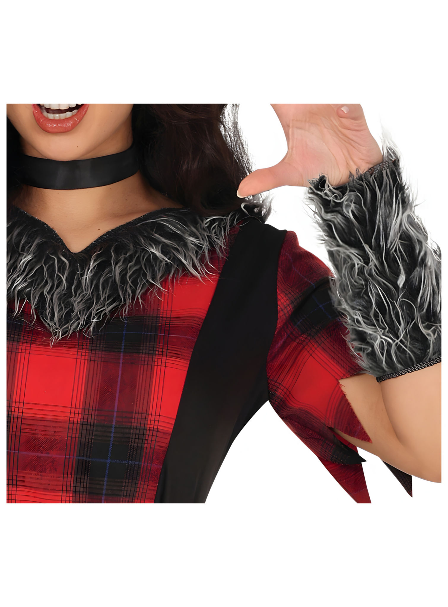 Weerwolf-Halloweenkostuum voor dames