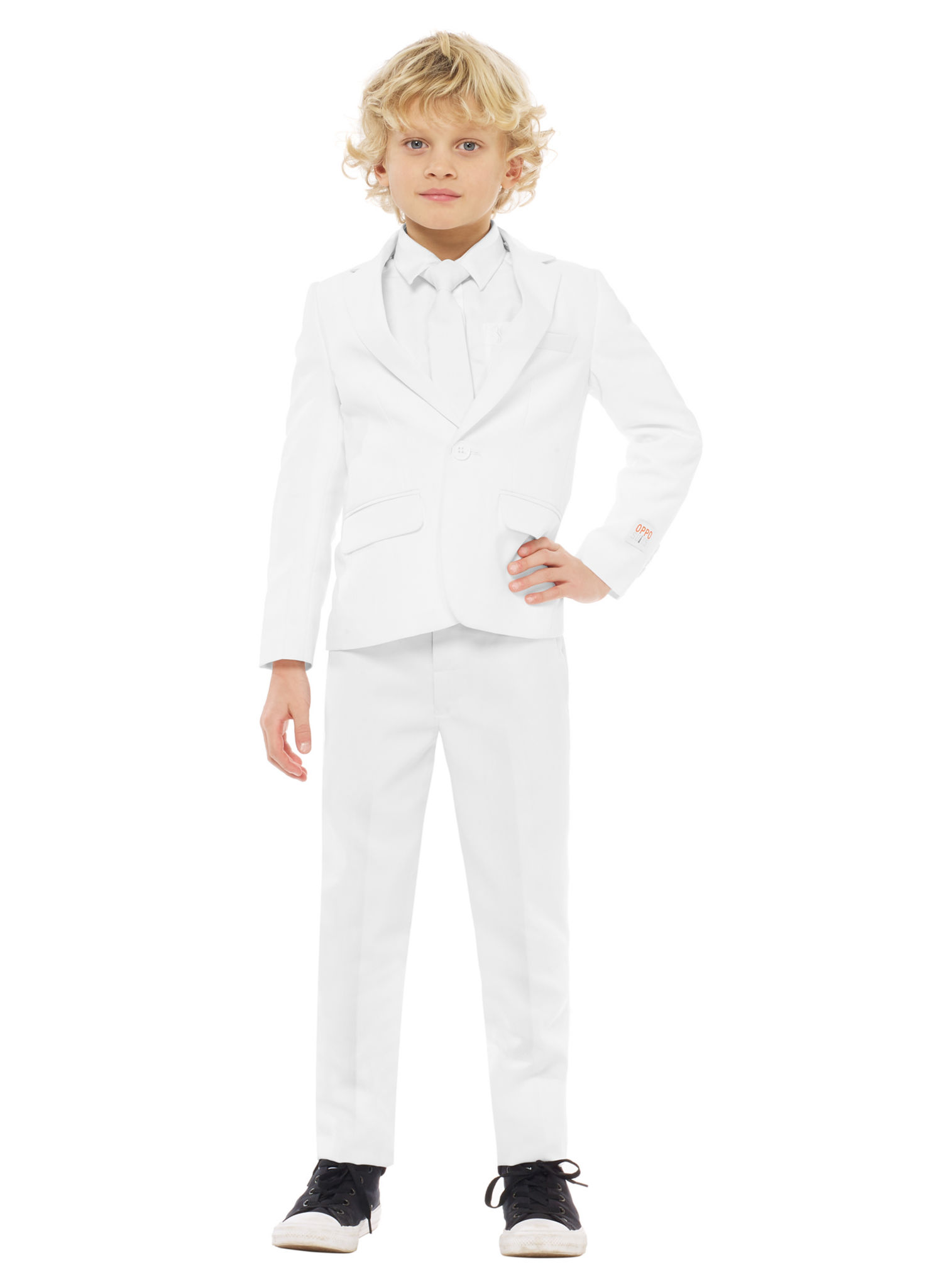 OppoSuits Boys White Knight Anzug für Kinder