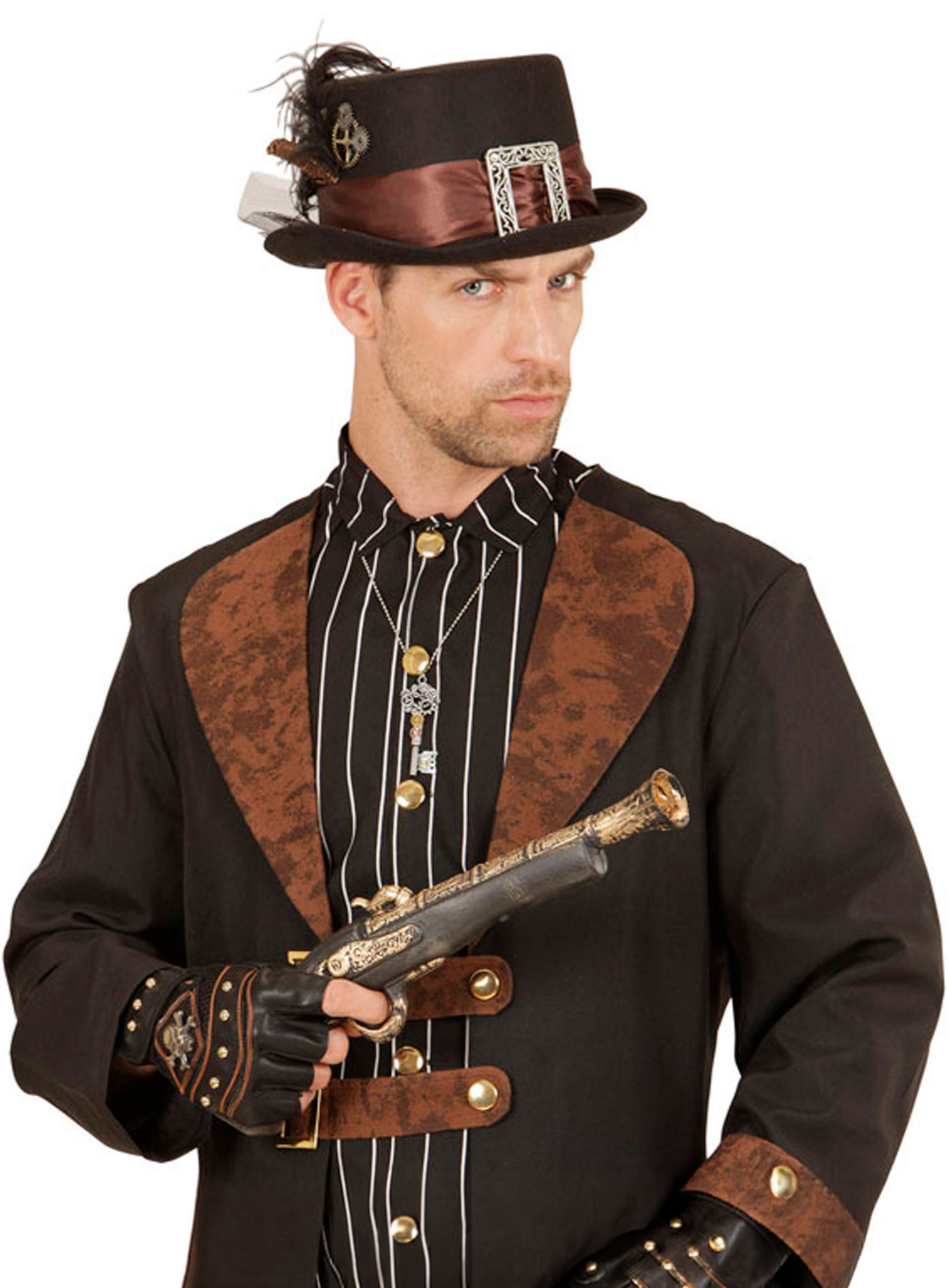 Niedriger Steampunk Zylinder