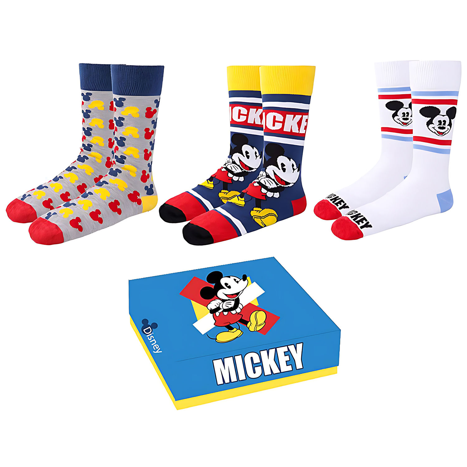 Disney – Mickey Mouse Sokken 3-Pack
