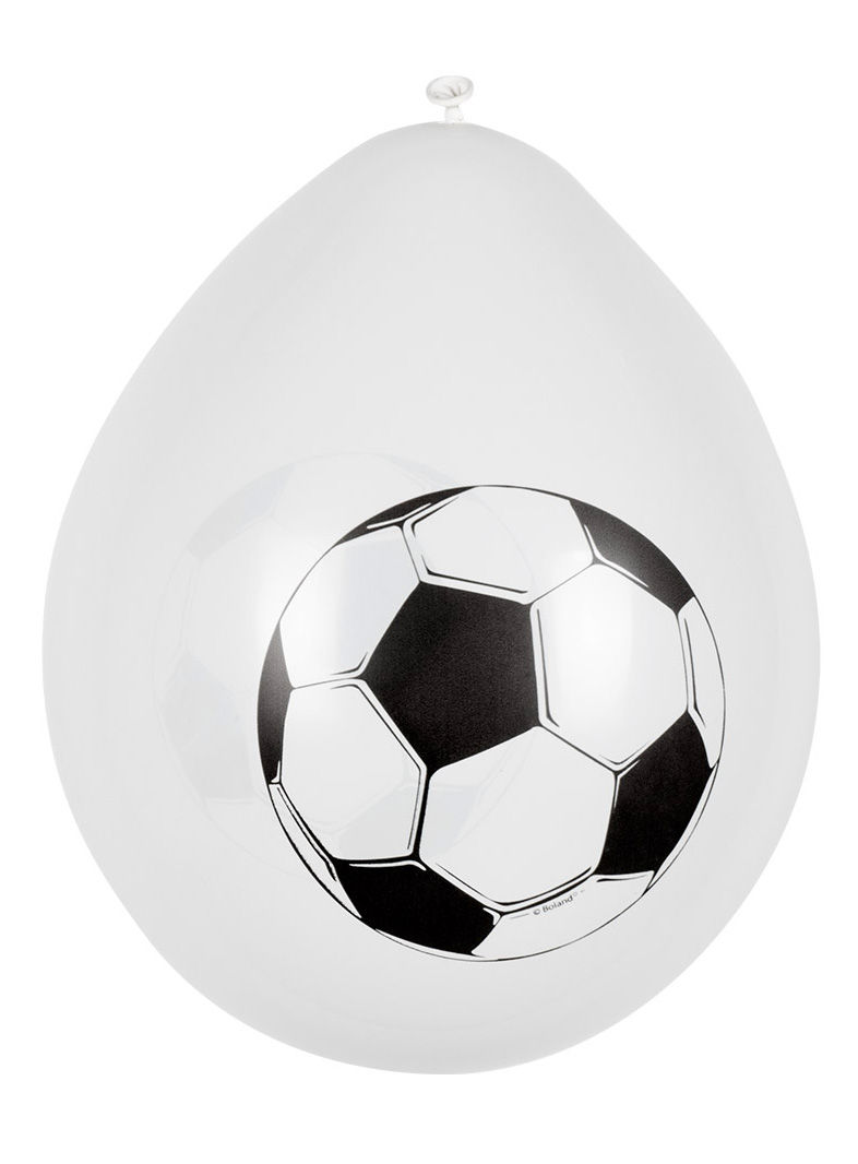 Fußball Luftballons 6 Stück