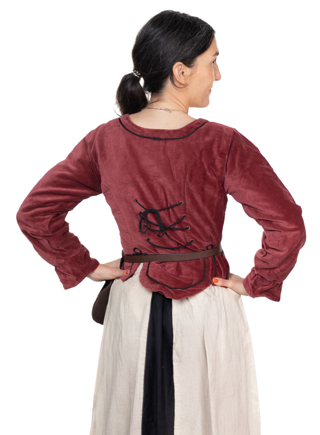Mittelalter Schnürbluse - Jenna