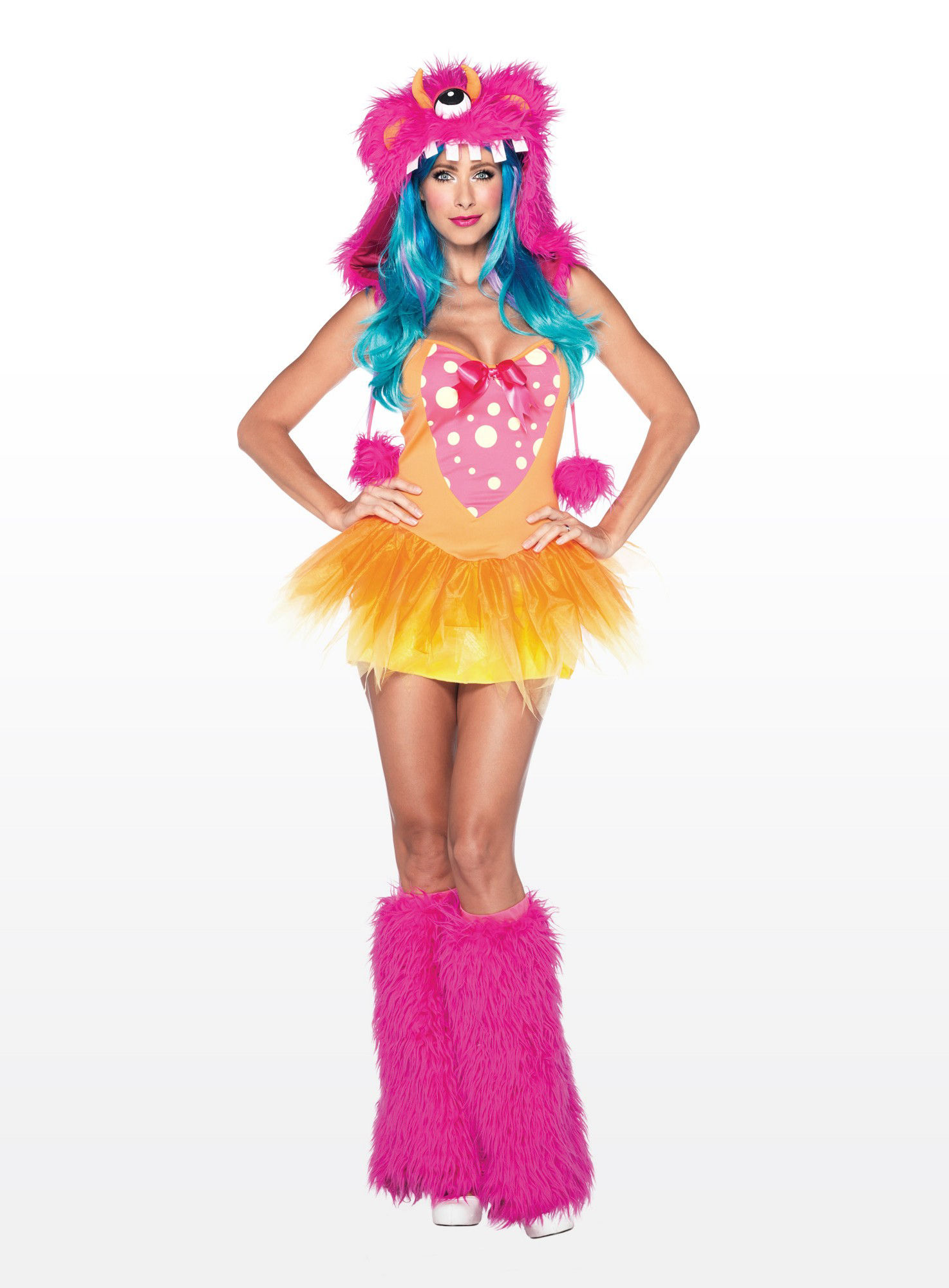 Sexy Monster Girl Kostüm