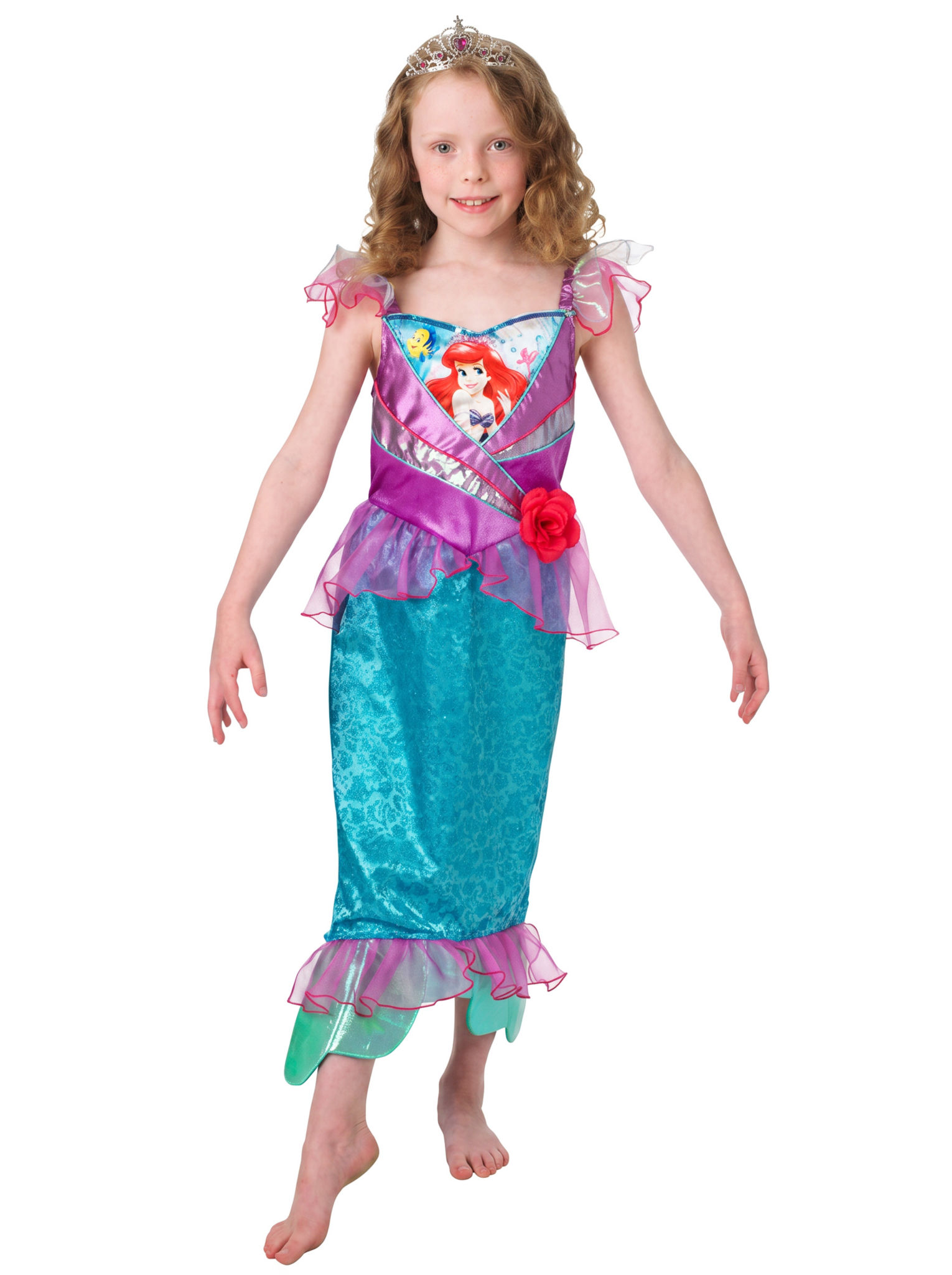 Disney Prinzessin Arielle Glanzkostüm für Kinder