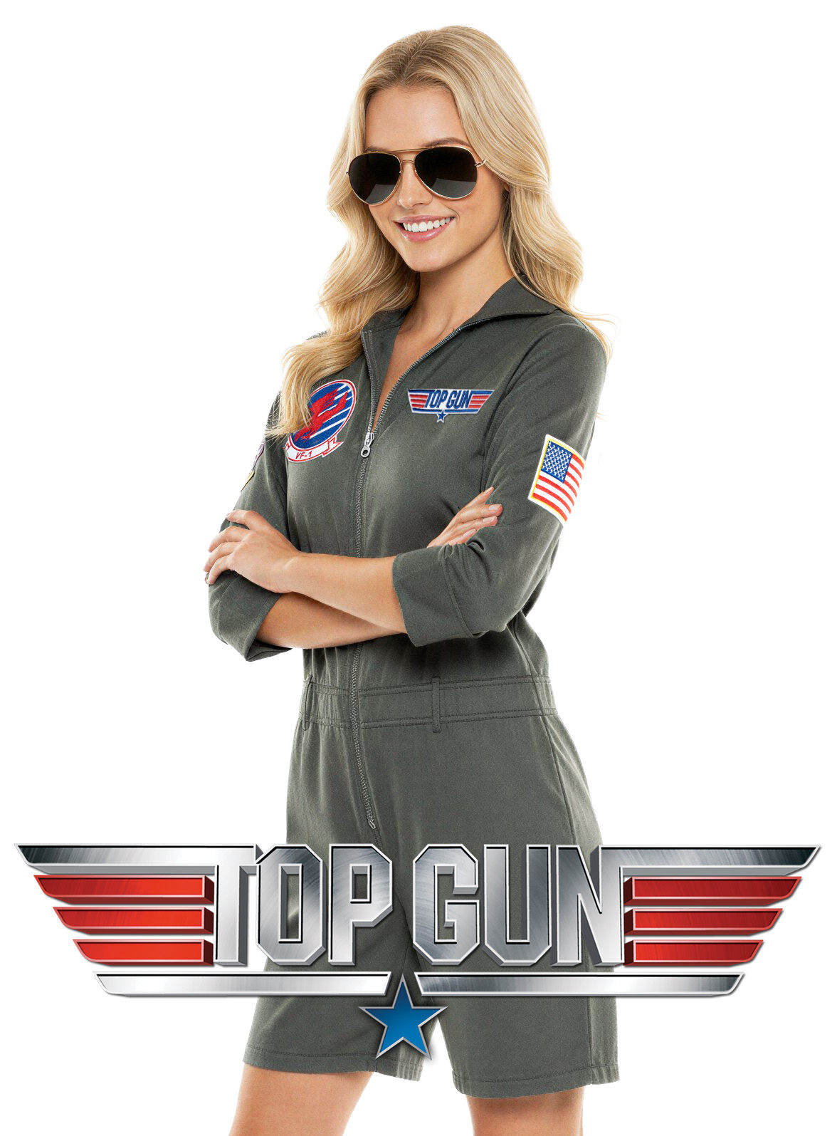 Top Gun Kostüm Playsuit