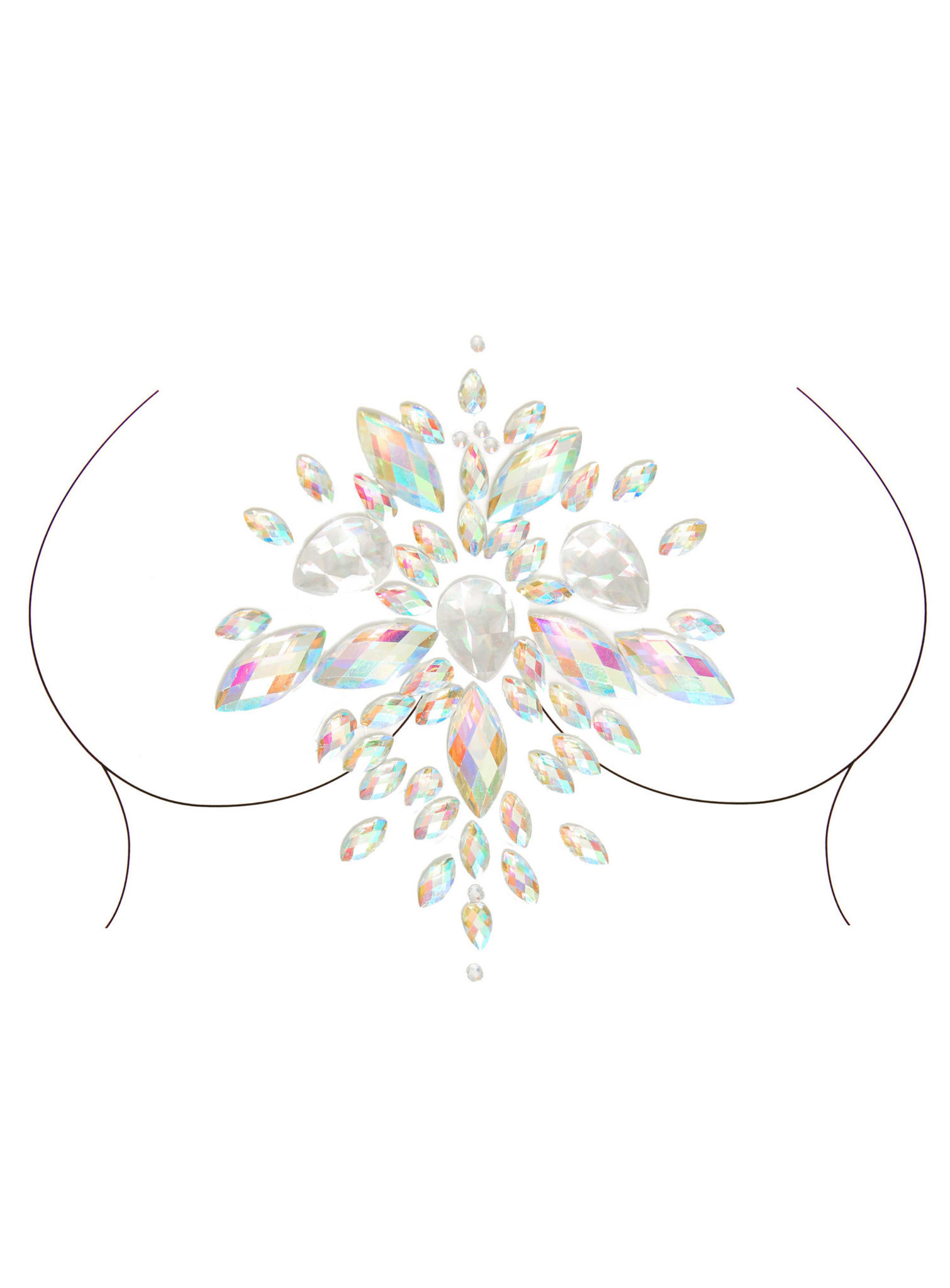 Celestial Körperschmuck zum Aufkleben