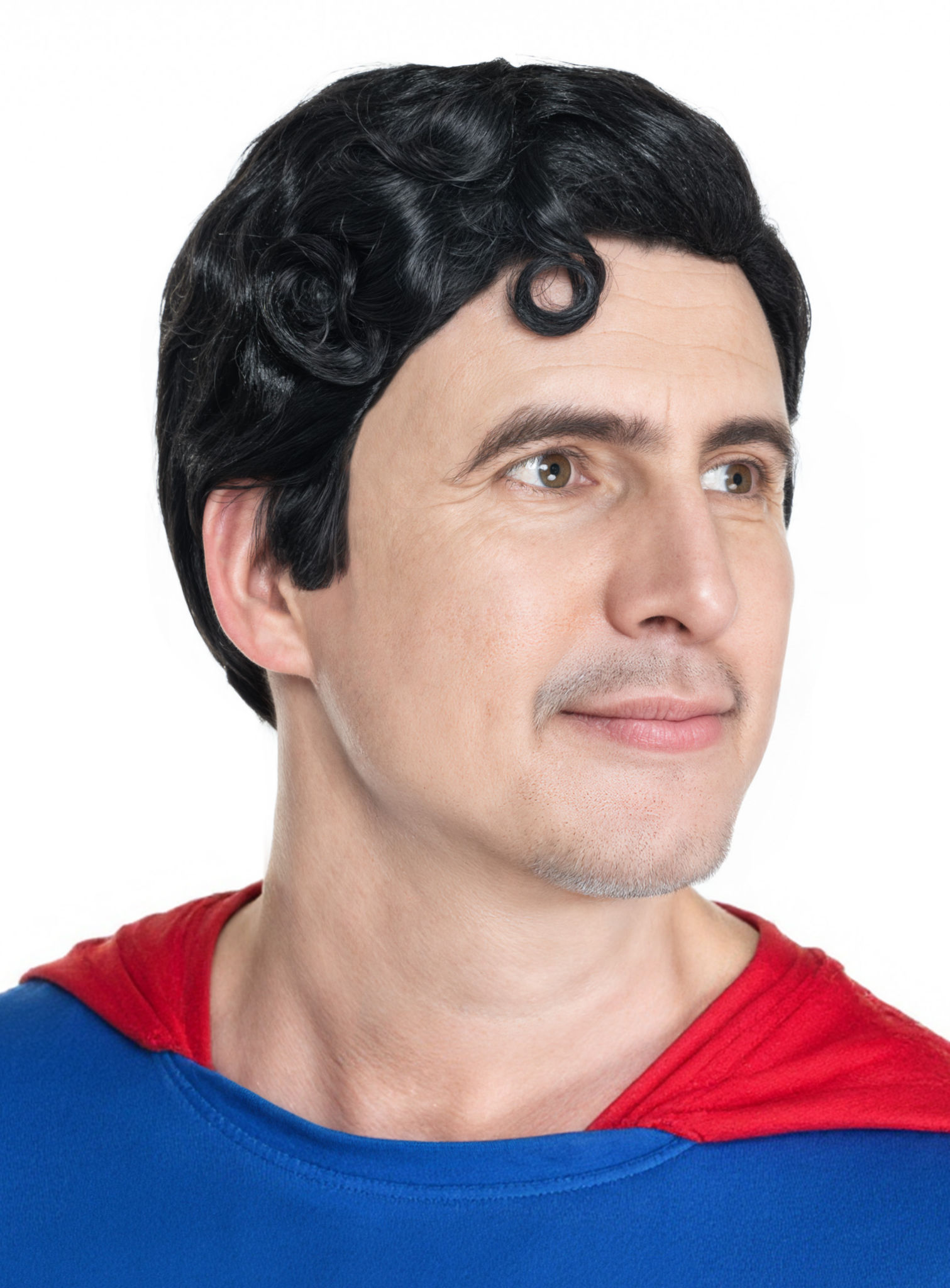 Supermann Perücke