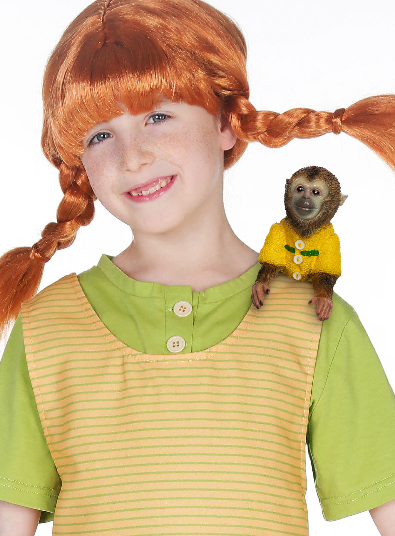 Pippi Langstrumpf Herr Nilsson Schulterfigur