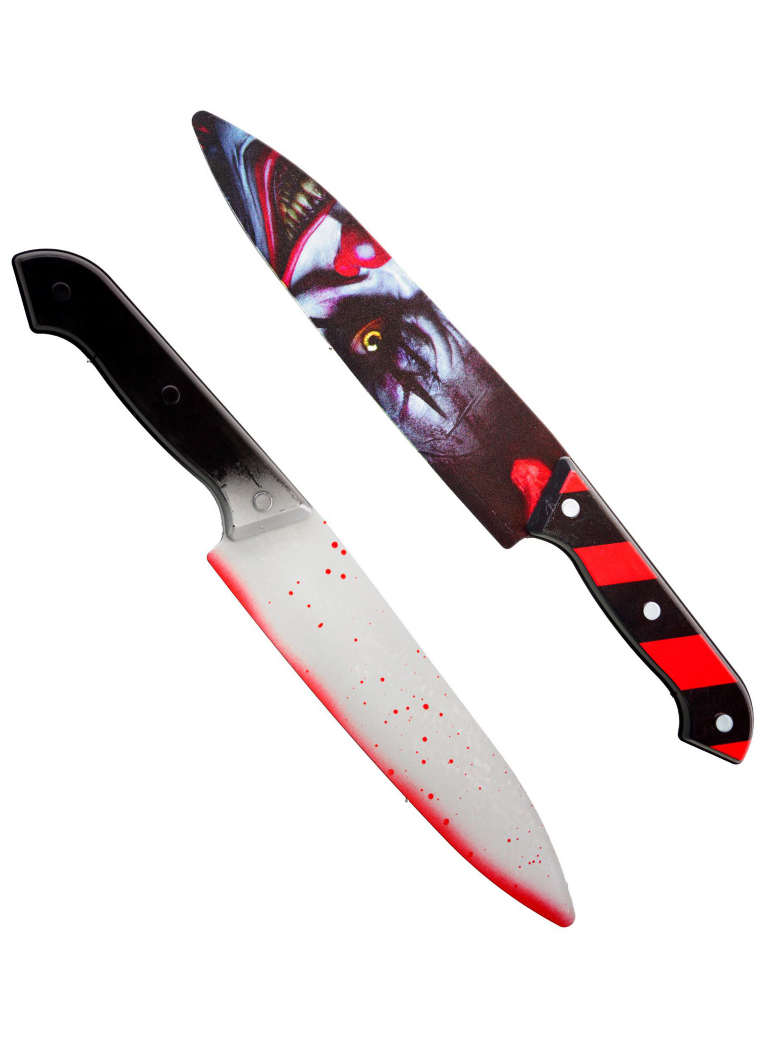 Horror Clown Messer – Spielzeugwaffe 31 cm