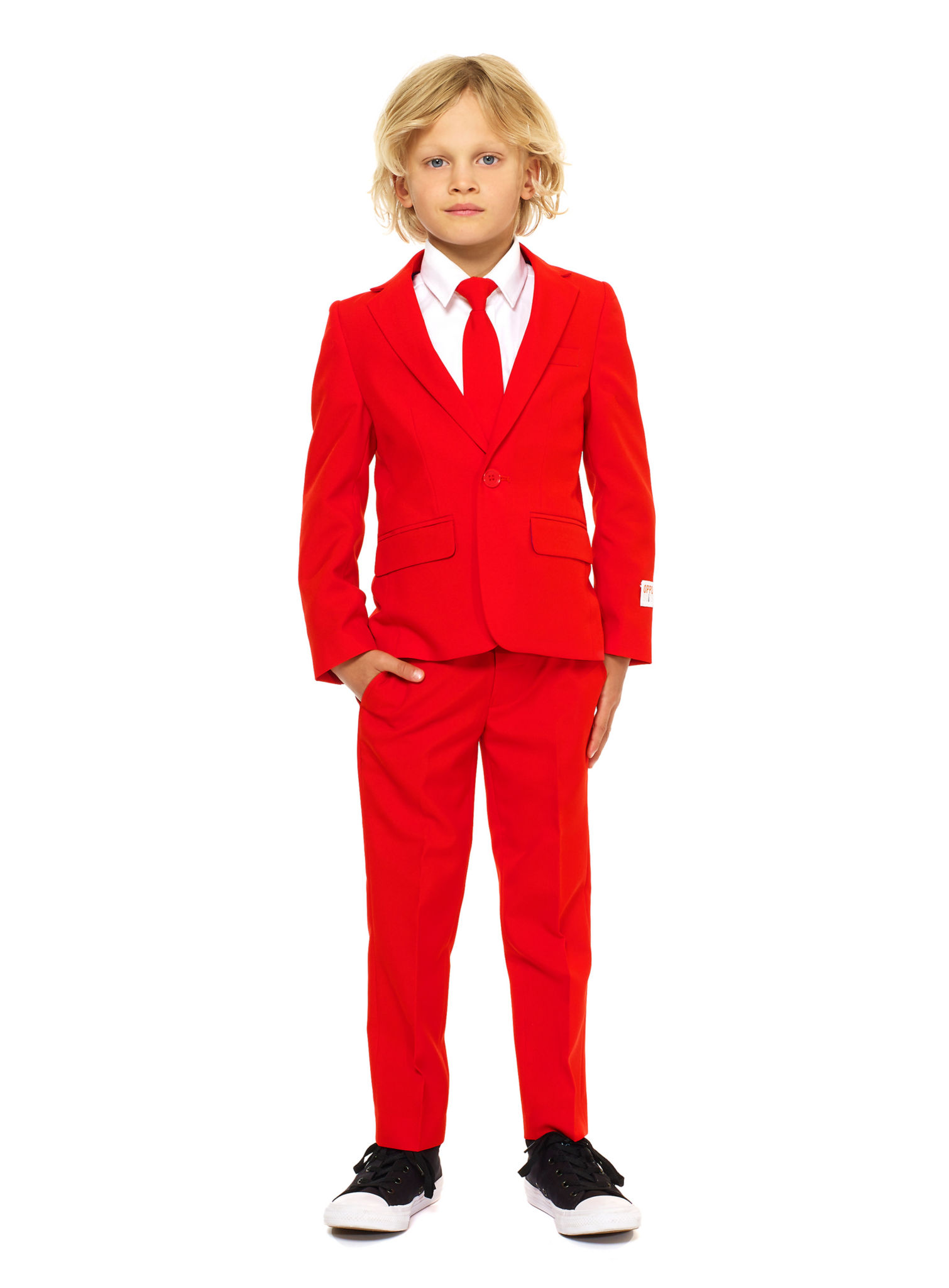 OppoSuits Boys Red Devil Anzug für Kinder