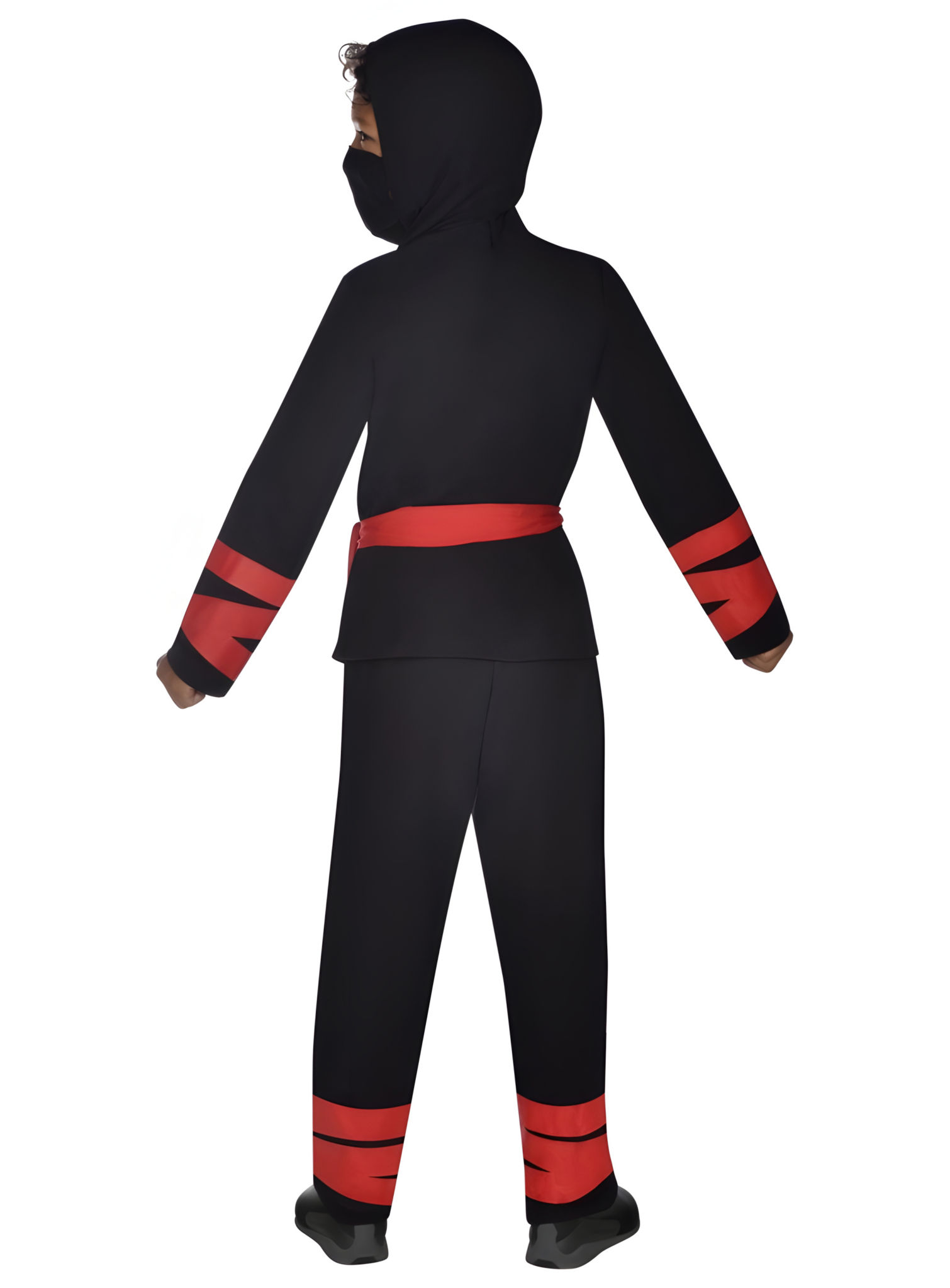 Ninja Kostüm für Kinder schwarz