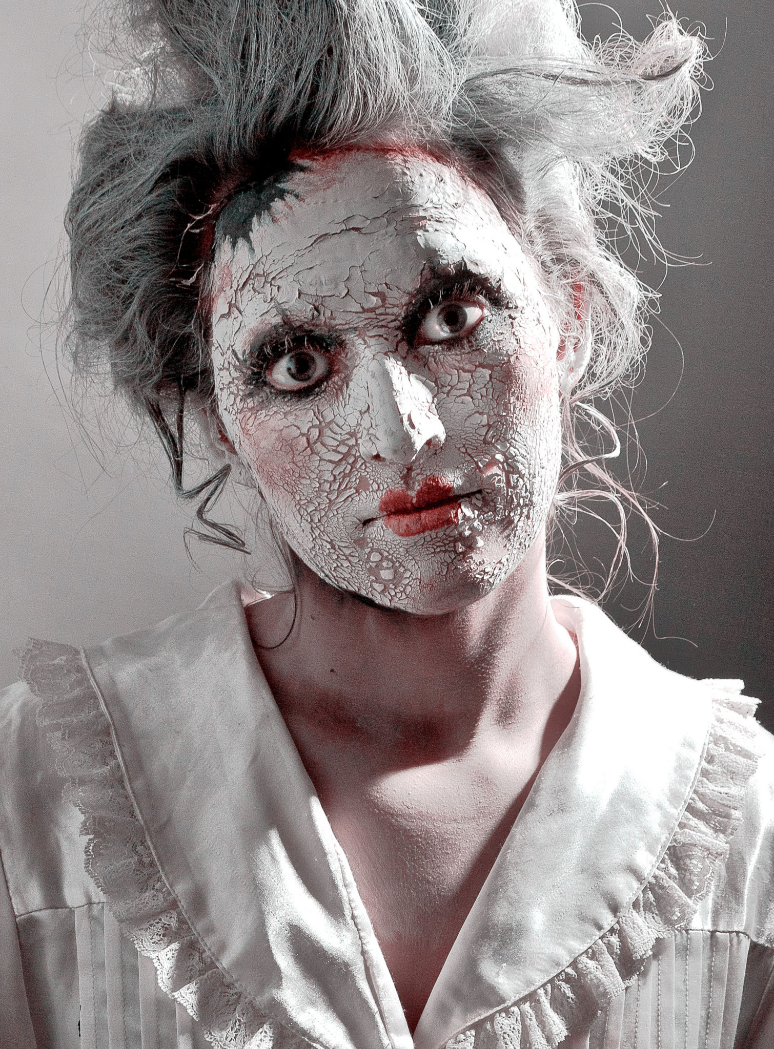 Spezial Effekt Creme Scary Skin weiß