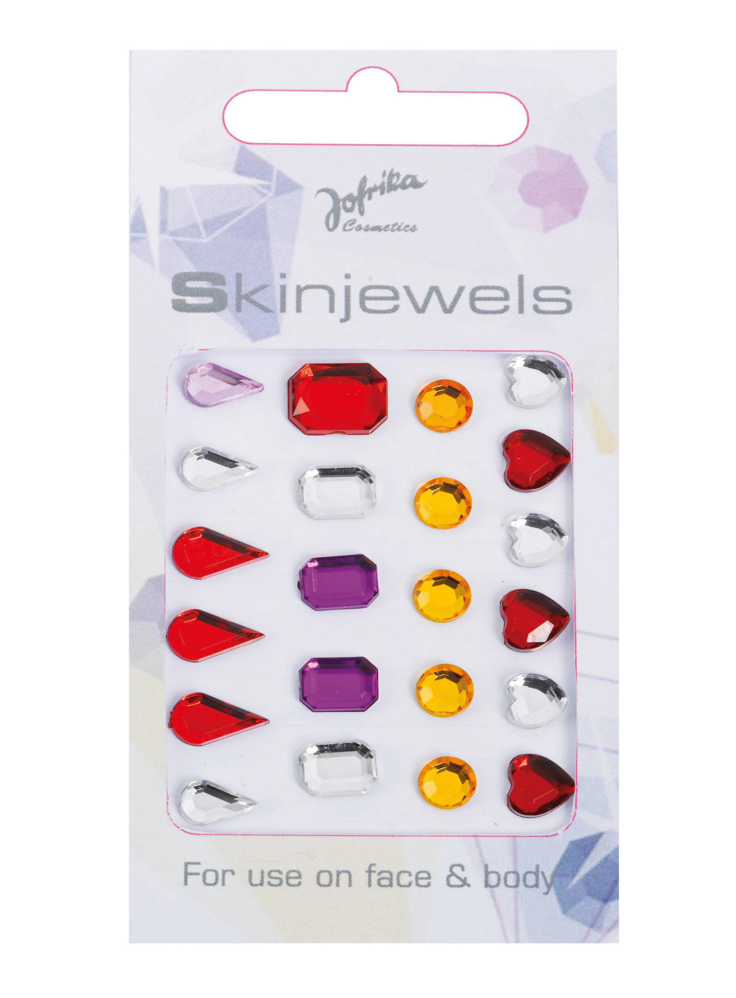 Glitter Juwelen Voor De Huid Om Op Te Plakken Gekleurd