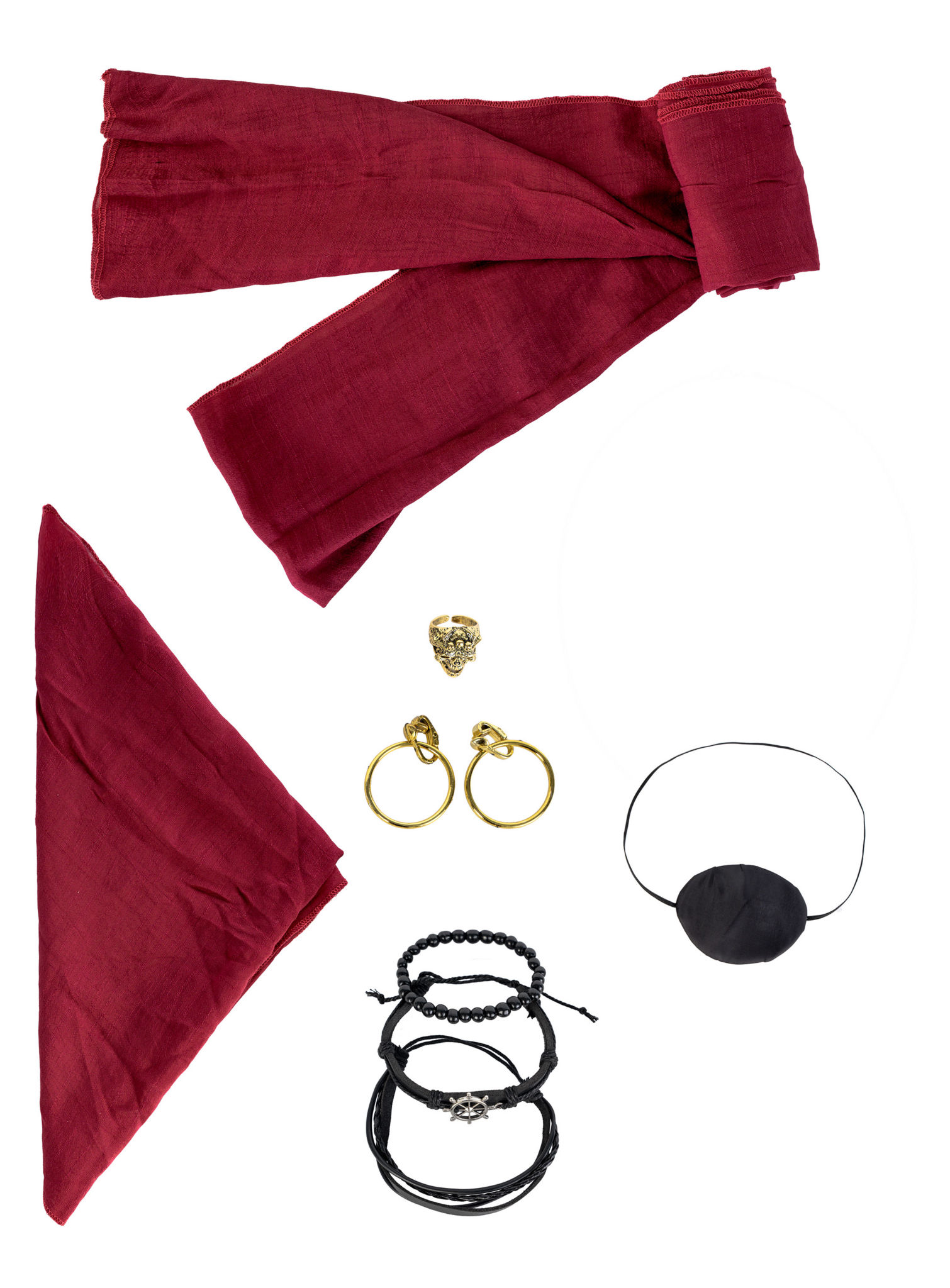 Pirat – Zubehör Set für Herren